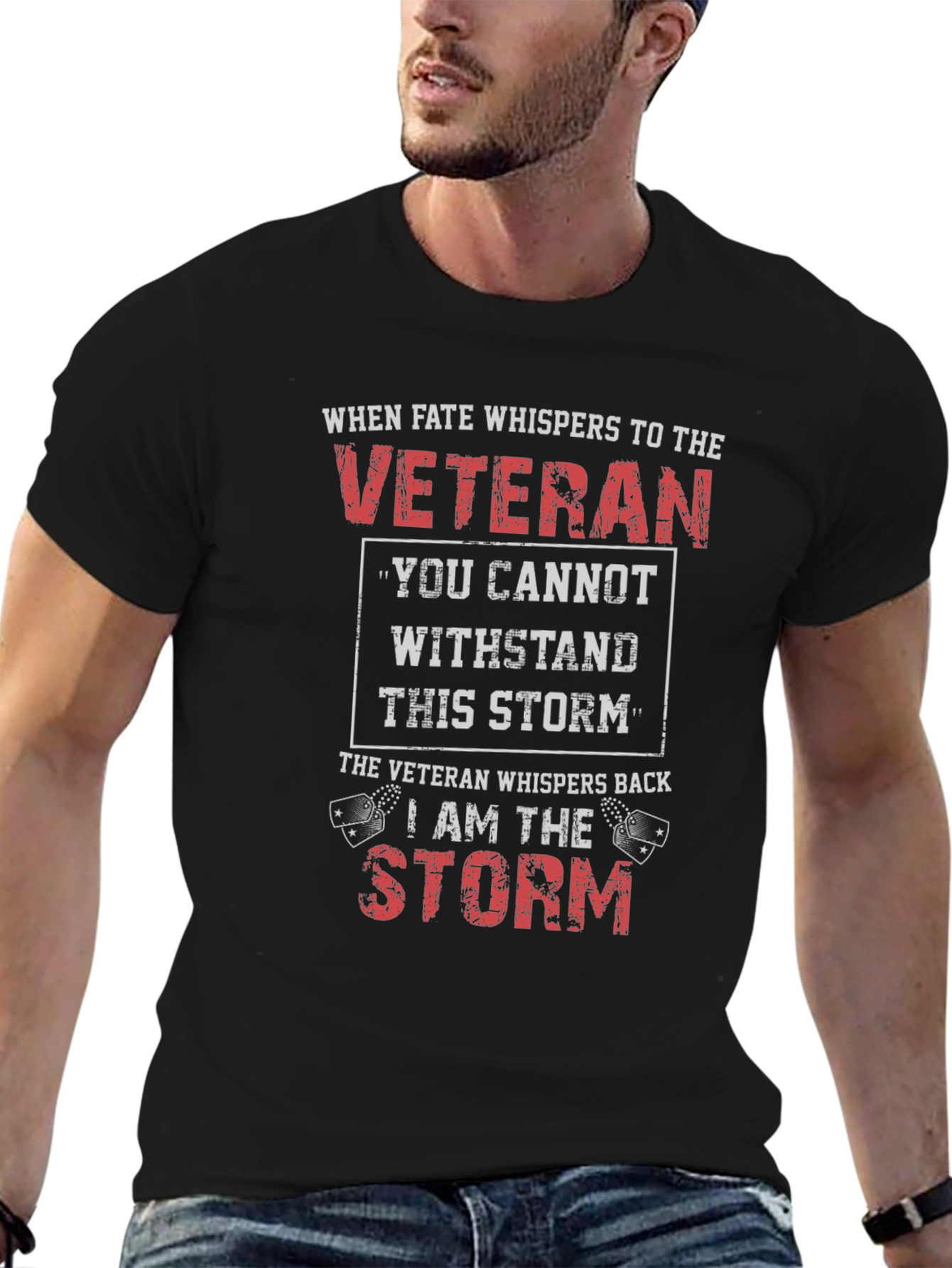 Veteran Storm T-Shirt - Military Pride