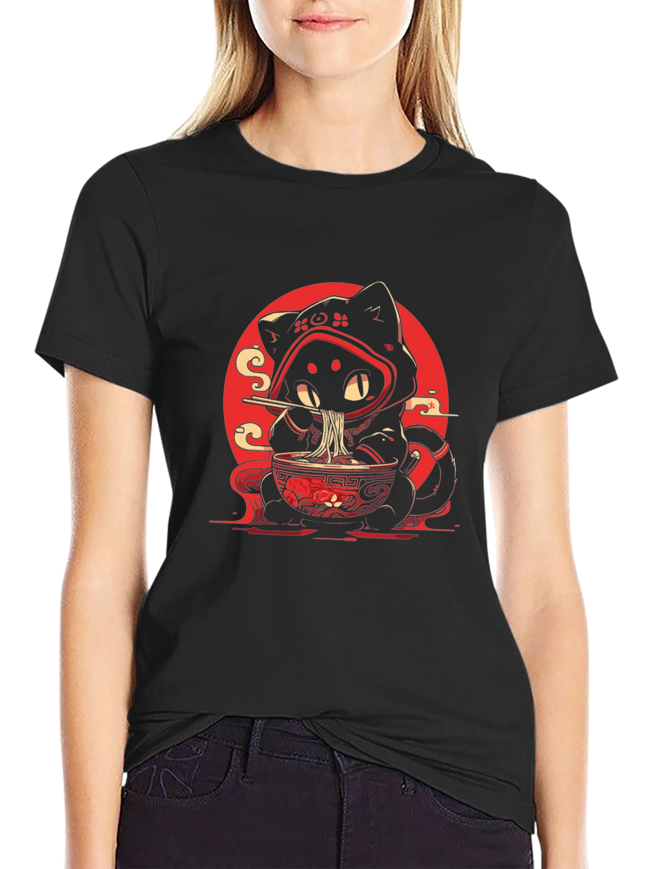 Ninja Cat Ramen T-Shirt