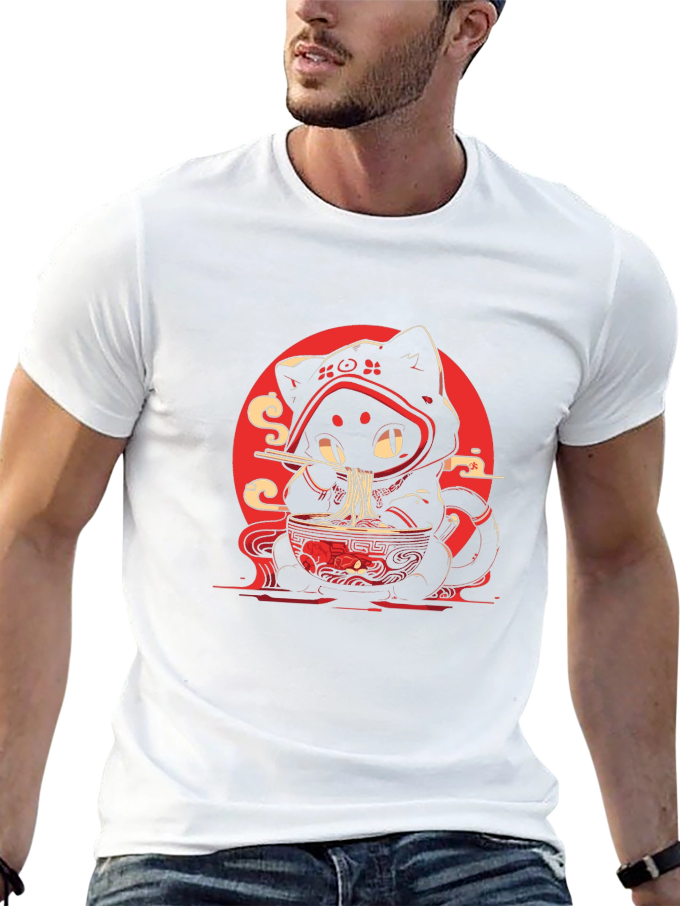 Ninja Cat Ramen T-Shirt