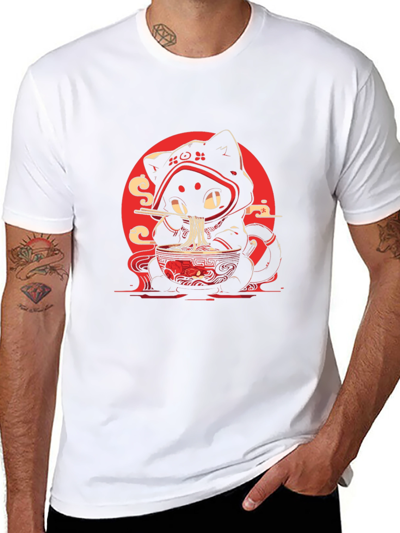 Ninja Cat Ramen T-Shirt