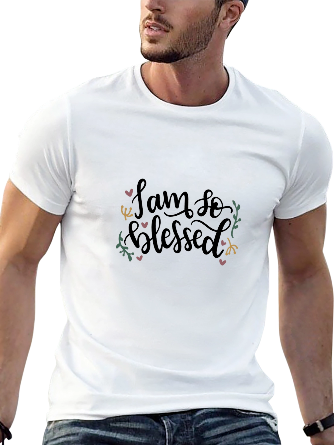 I am so blessed T-Shirt Black
