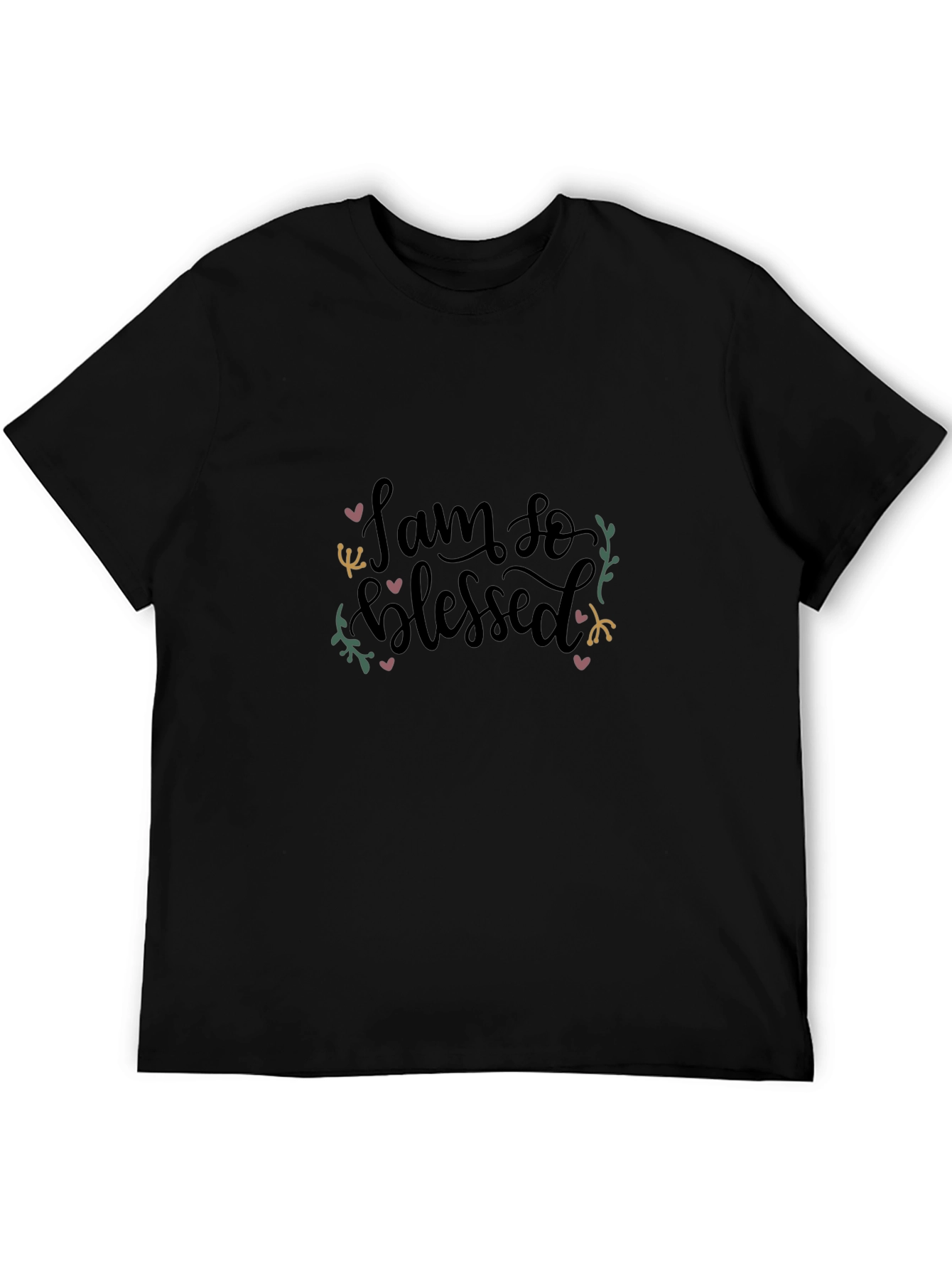 I am so blessed T-Shirt Black