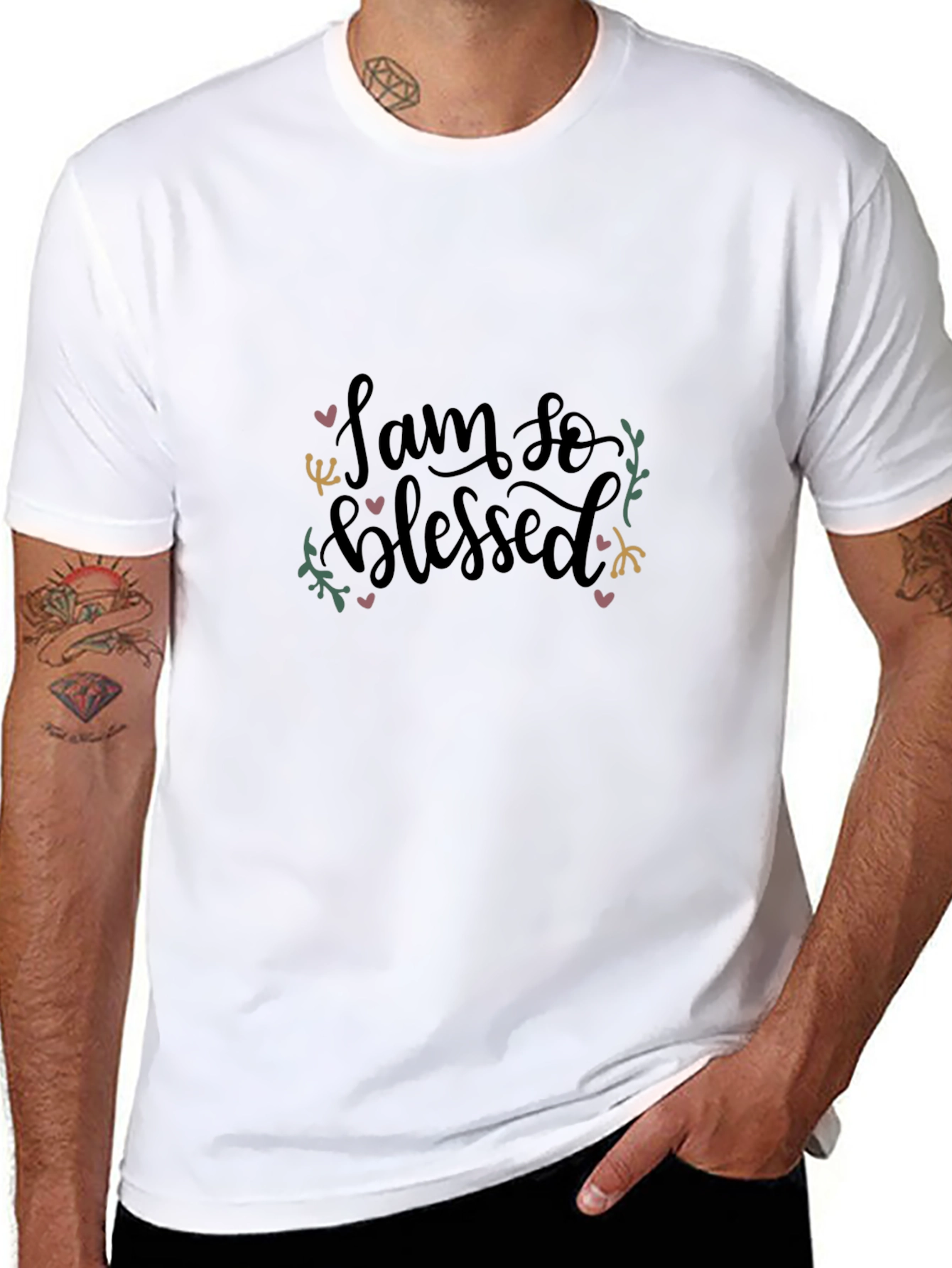 I am so blessed T-Shirt Black