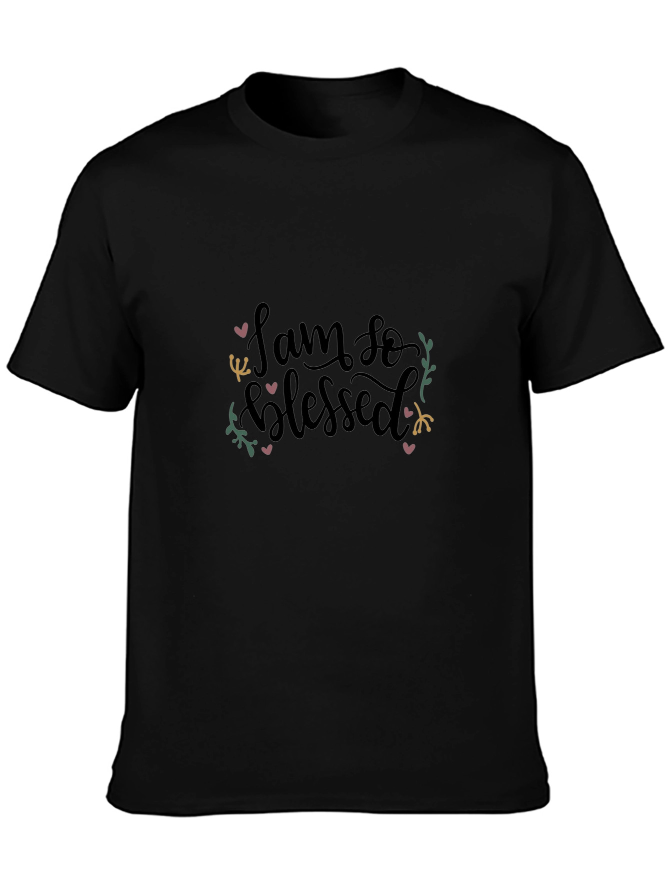 I am so blessed T-Shirt Black