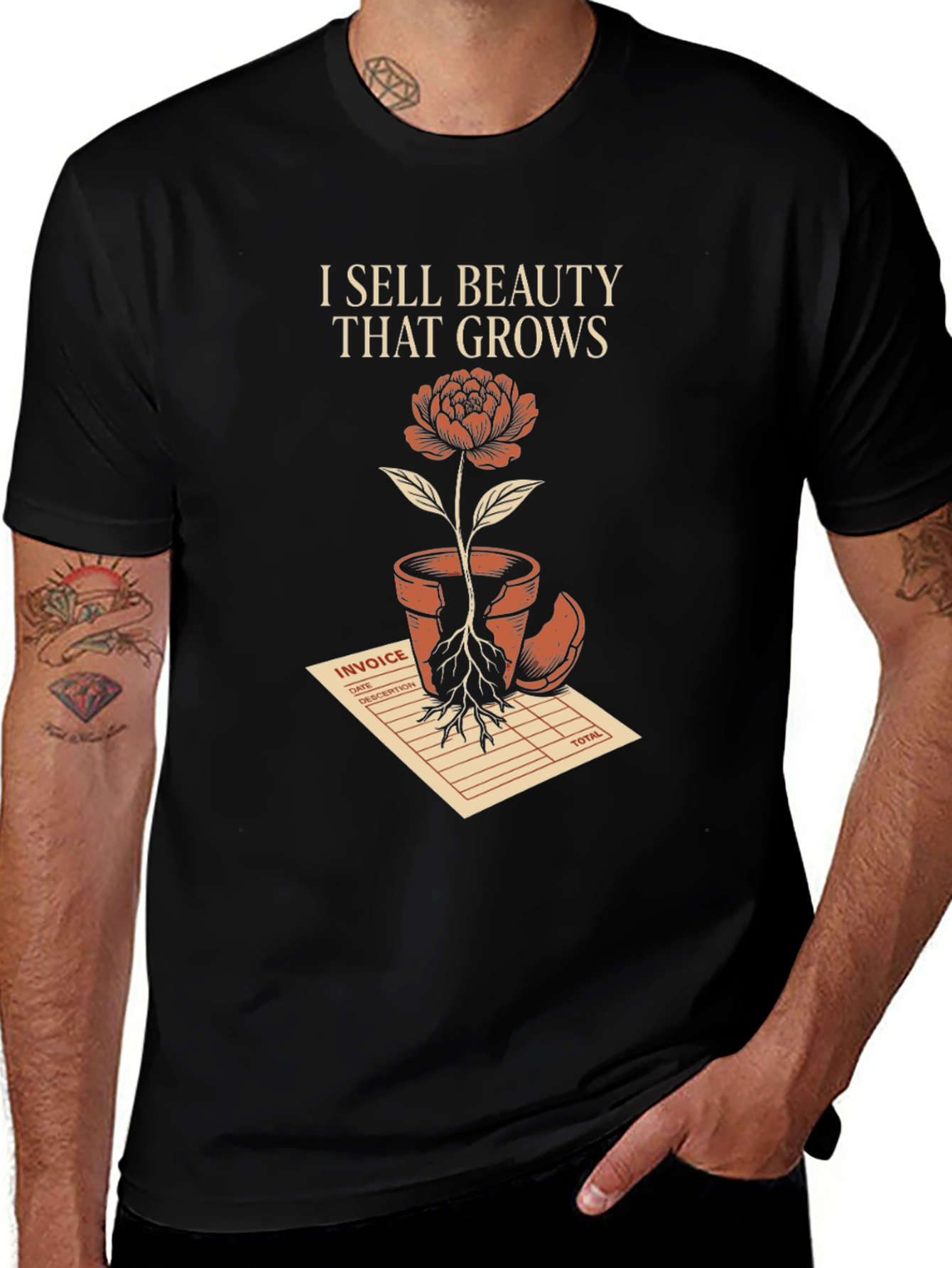 Beauty That Grows T-Shirt - Unique Graphic Tee