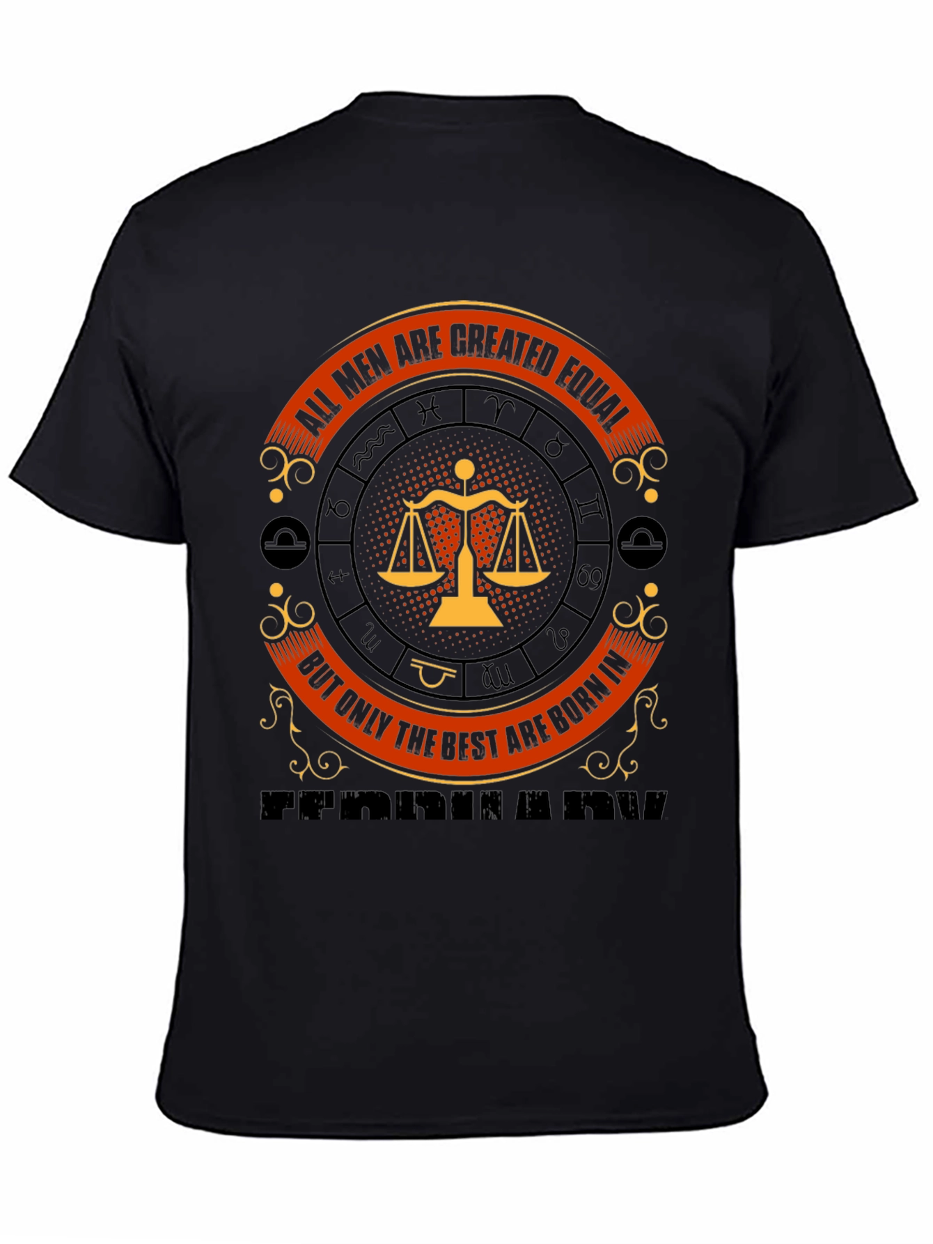 Libra Zodiac T-Shirt: Best Men Born in September/October