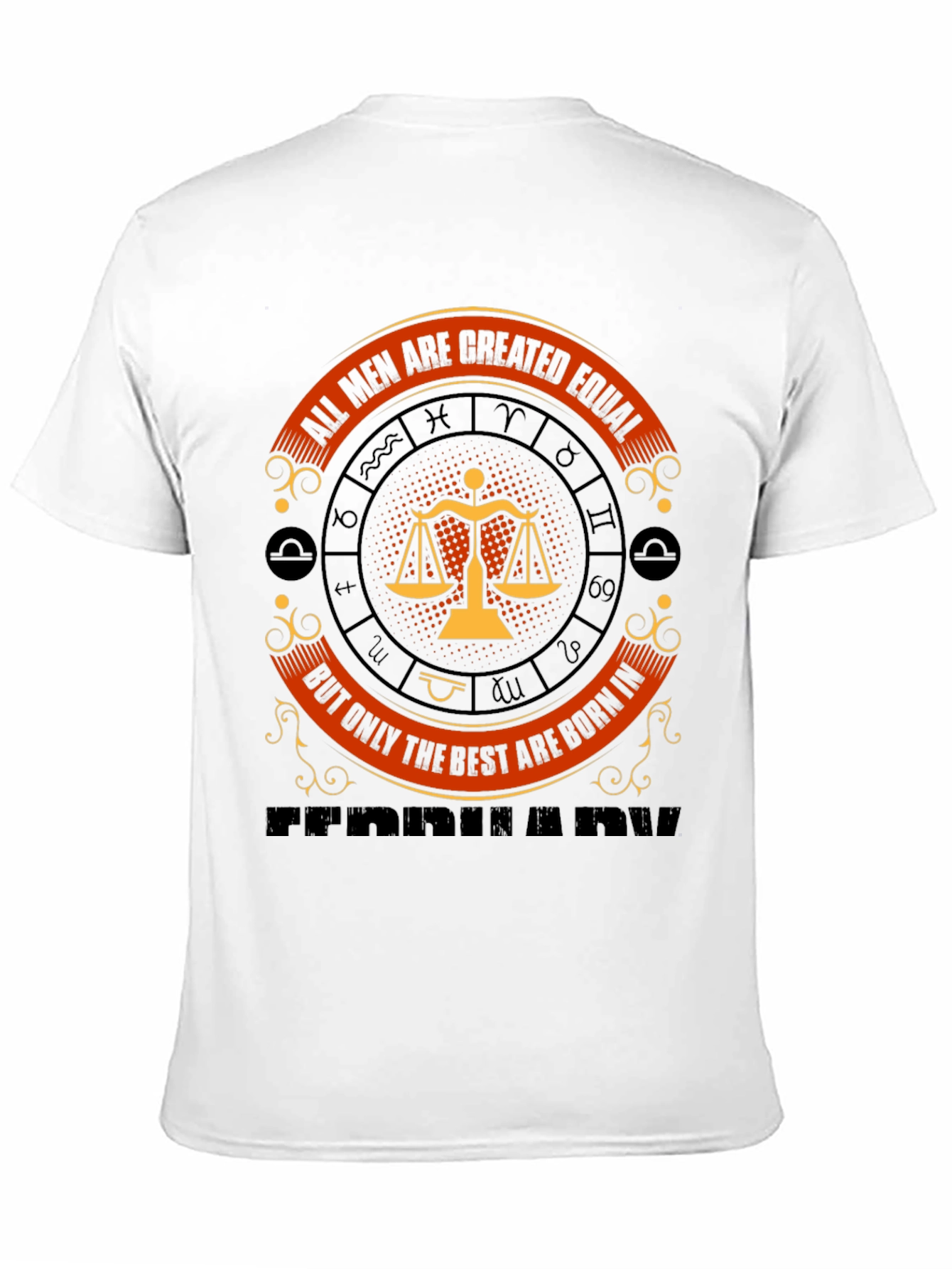Libra Zodiac T-Shirt: Best Men Born in September/October