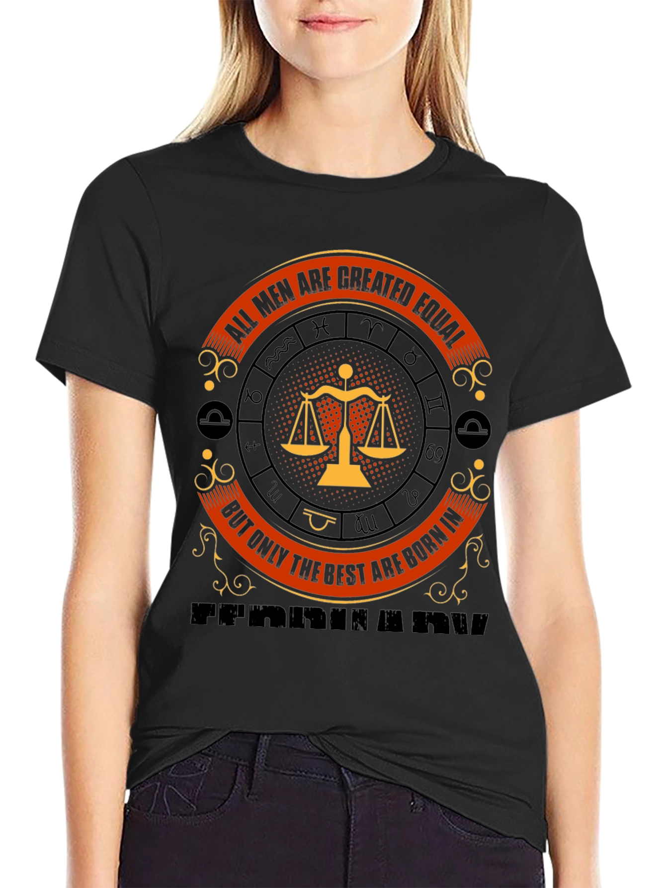 Libra Zodiac T-Shirt: Best Men Born in September/October