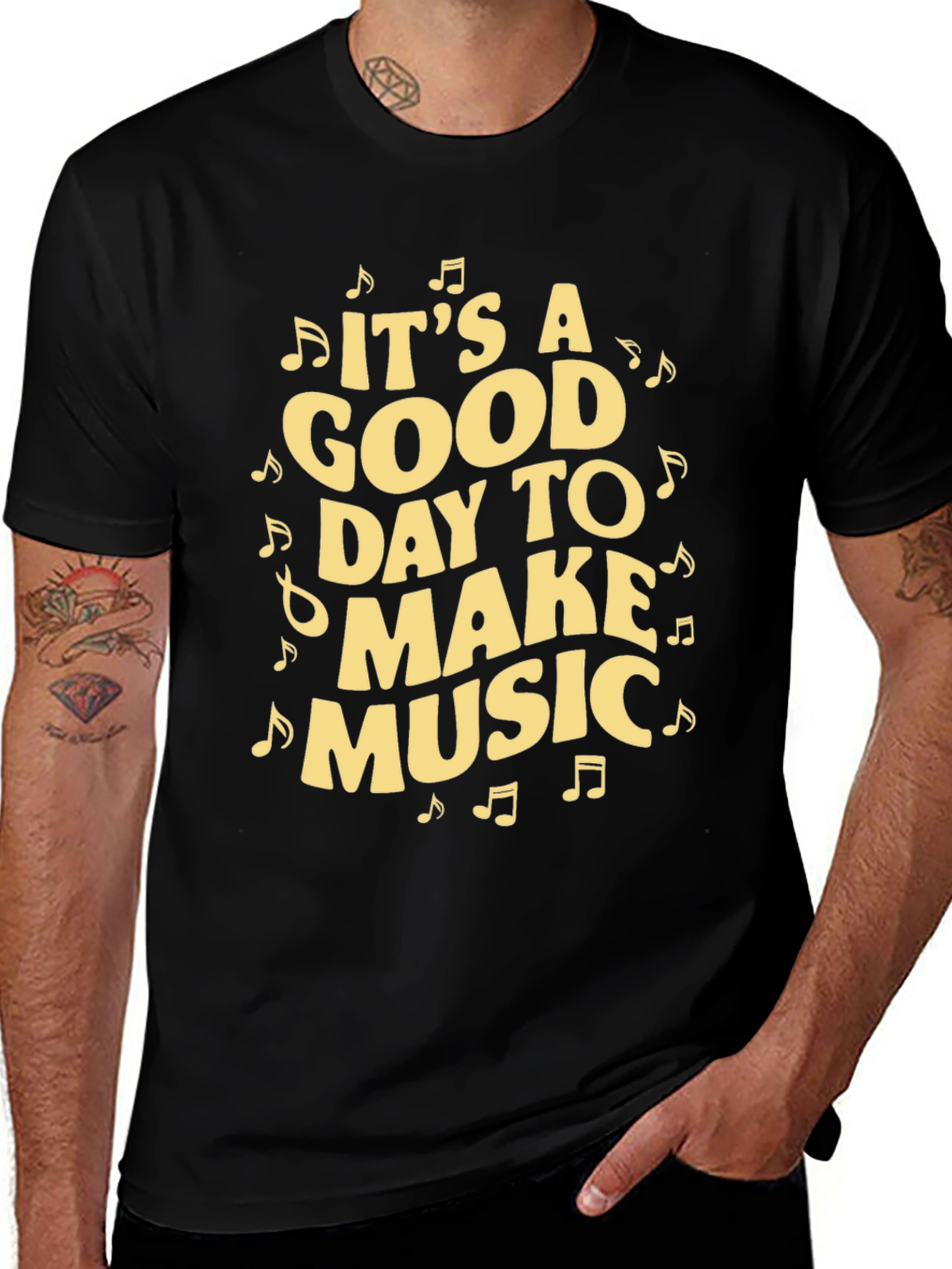 Its a Good Day to Make Music Graphic Tee