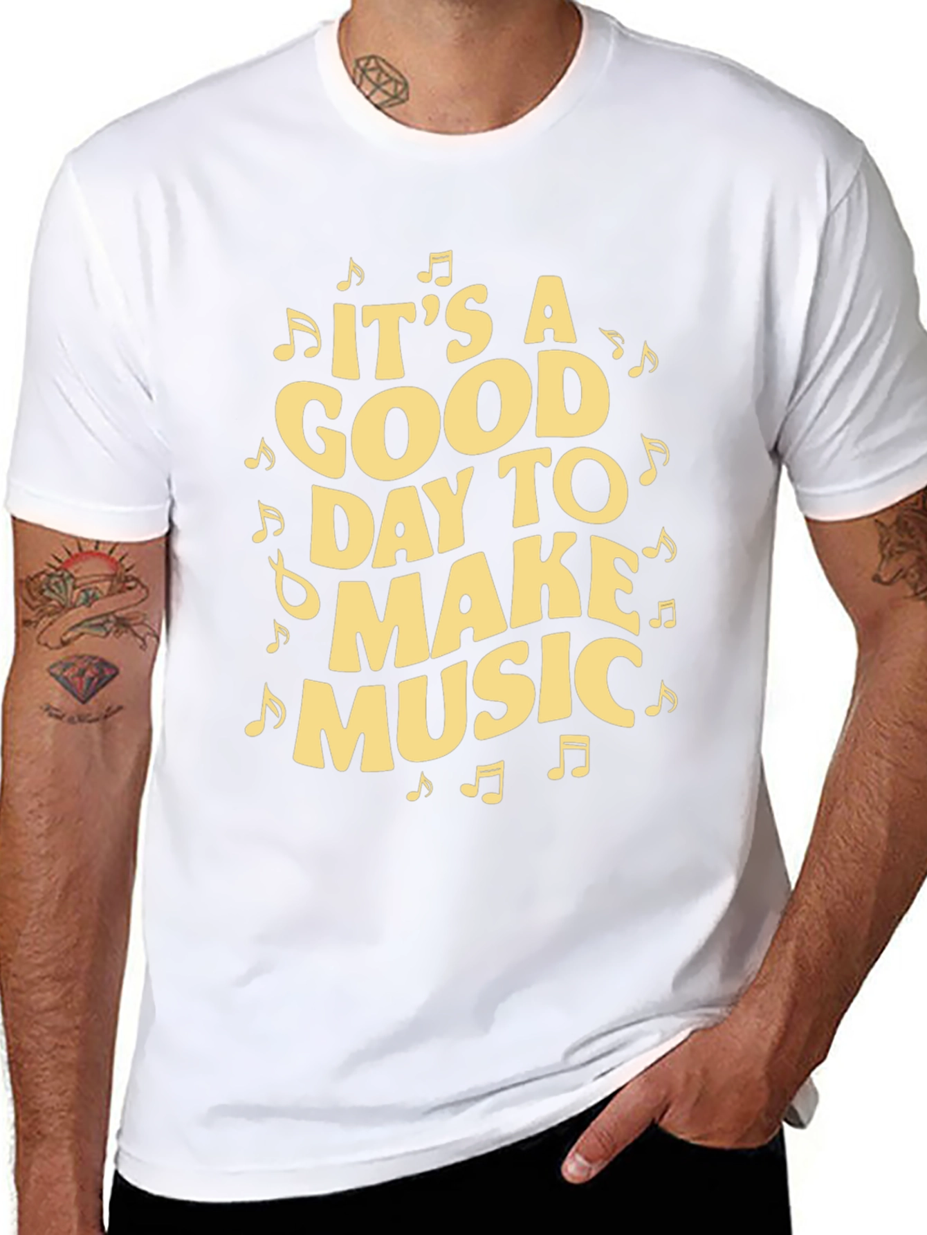 Its a Good Day to Make Music Graphic Tee