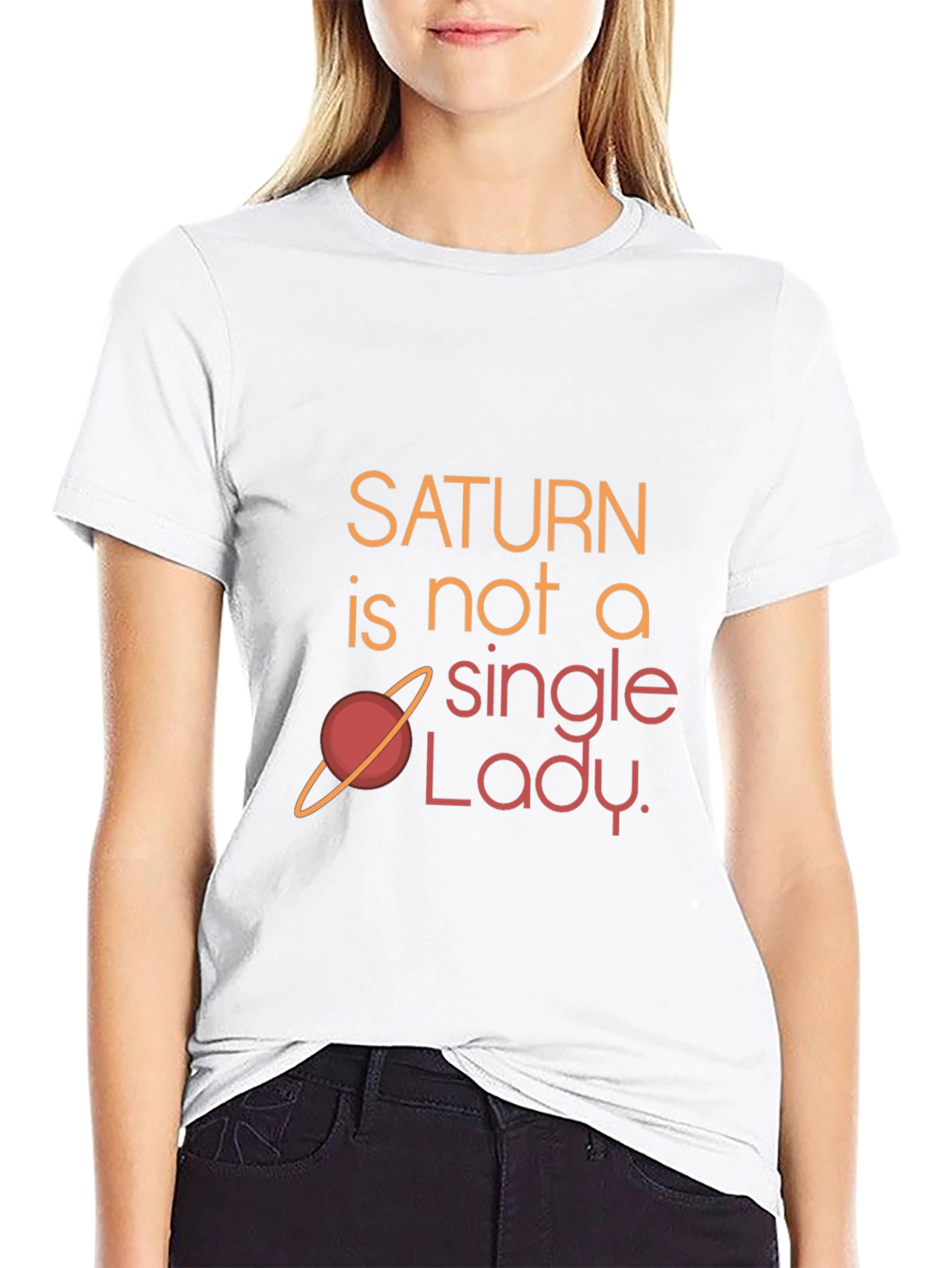 Saturn Single Lady Graphic Tee