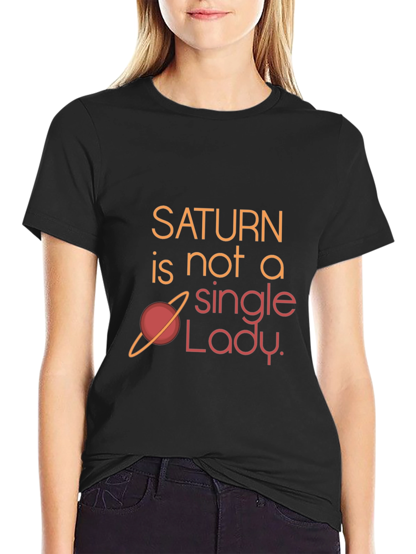 Saturn Single Lady Graphic Tee