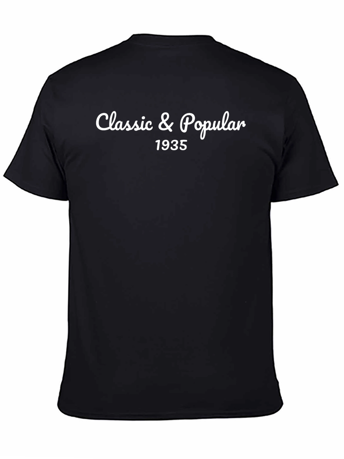 Classic & Popular 1935 Black T-Shirt