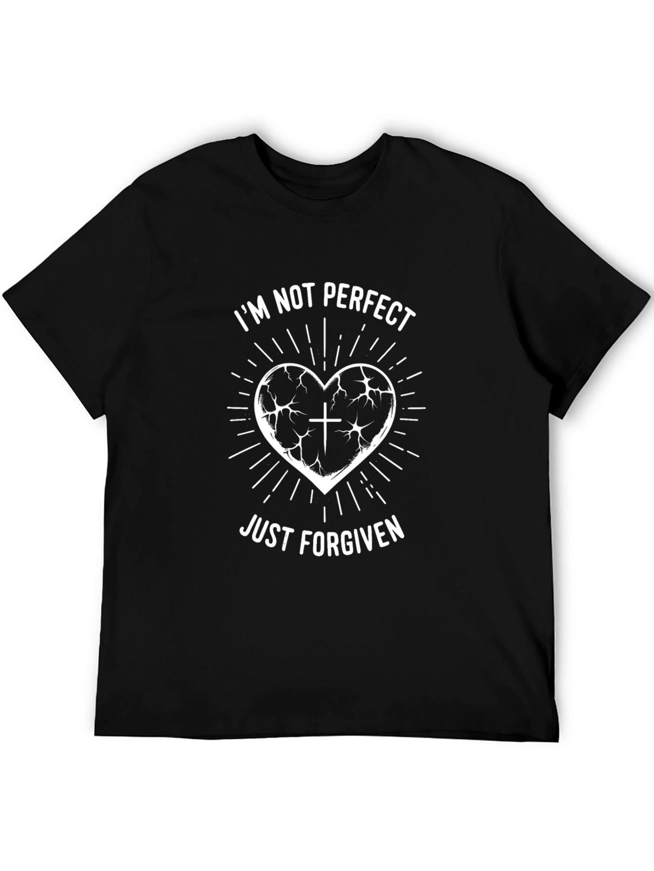 Im Not Perfect Just Forgiven Graphic Tee
