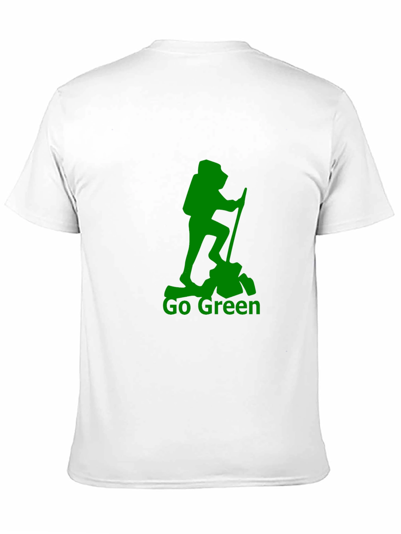 Go Green Hiking T-Shirt - Black