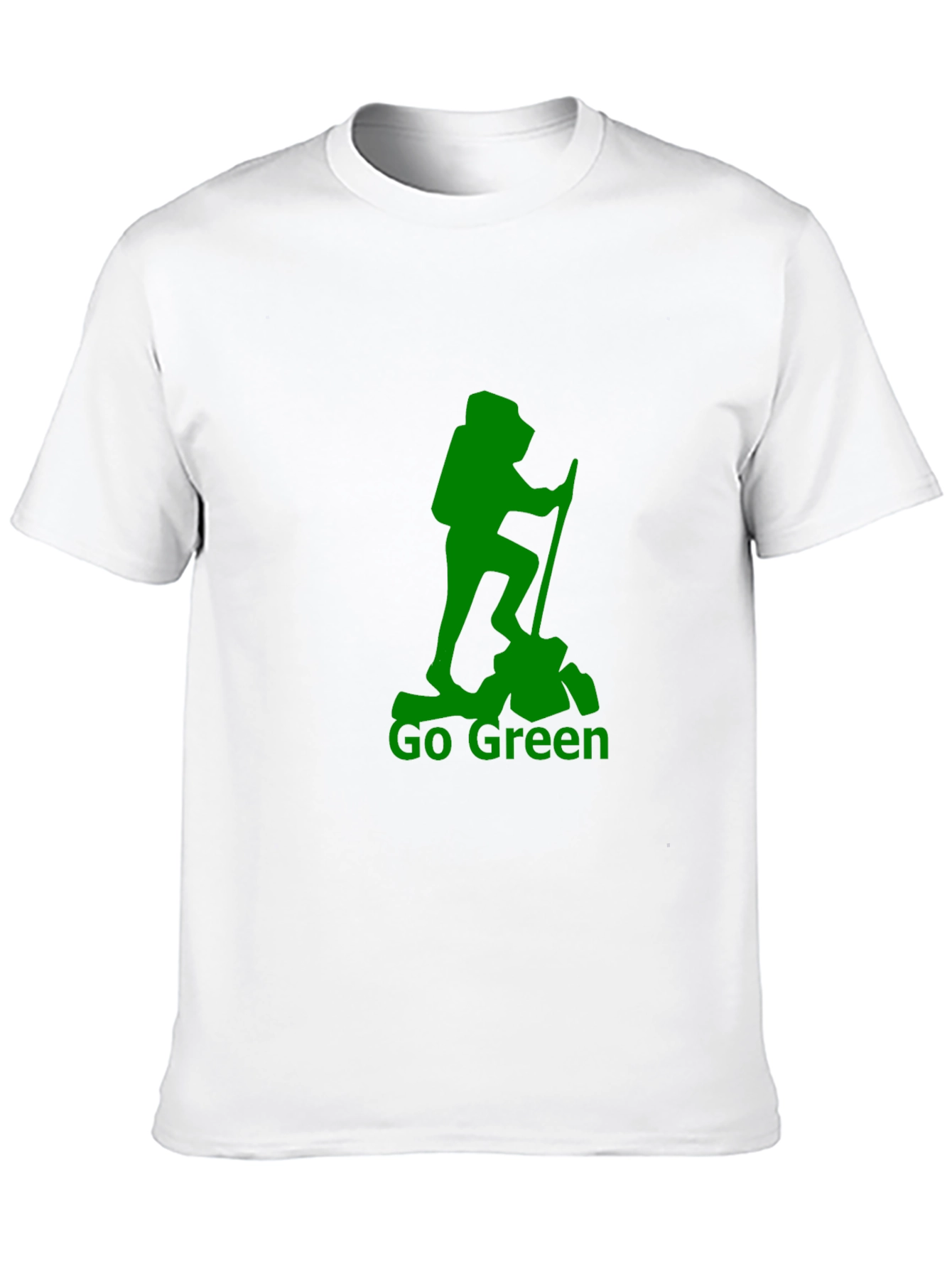 Go Green Hiking T-Shirt - Black