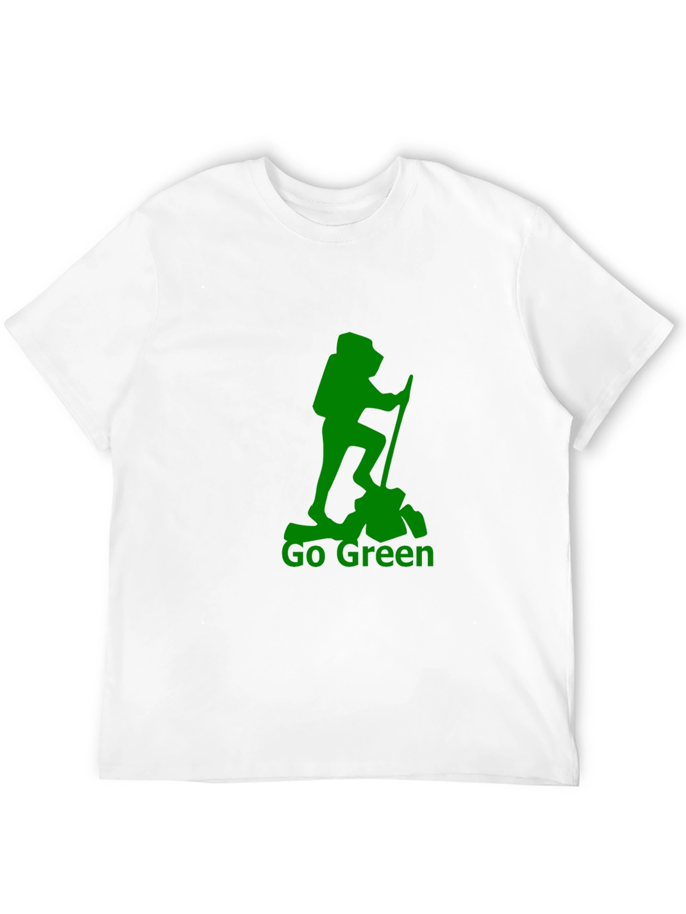 Go Green Hiking T-Shirt - Black