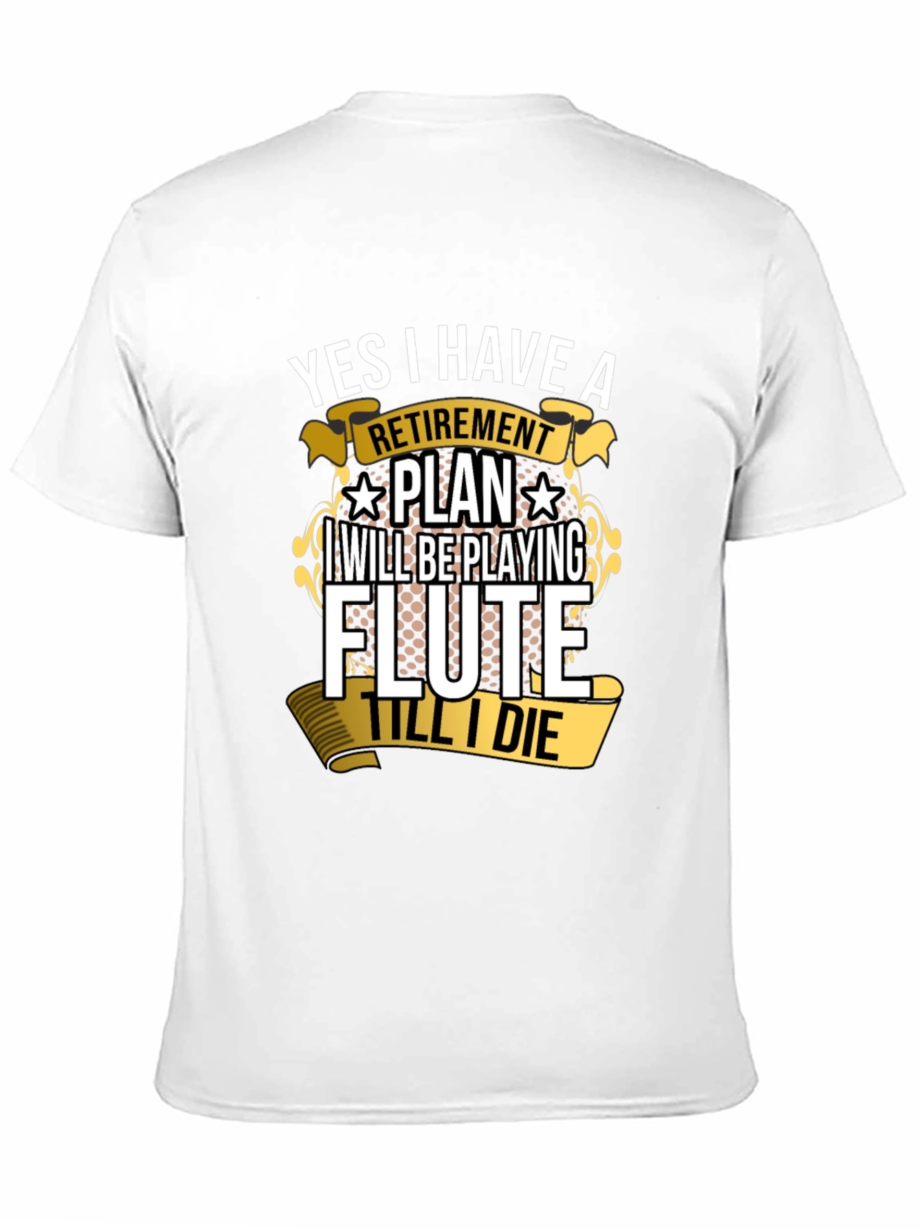 Flute Player Retirement Plan T-Shirt