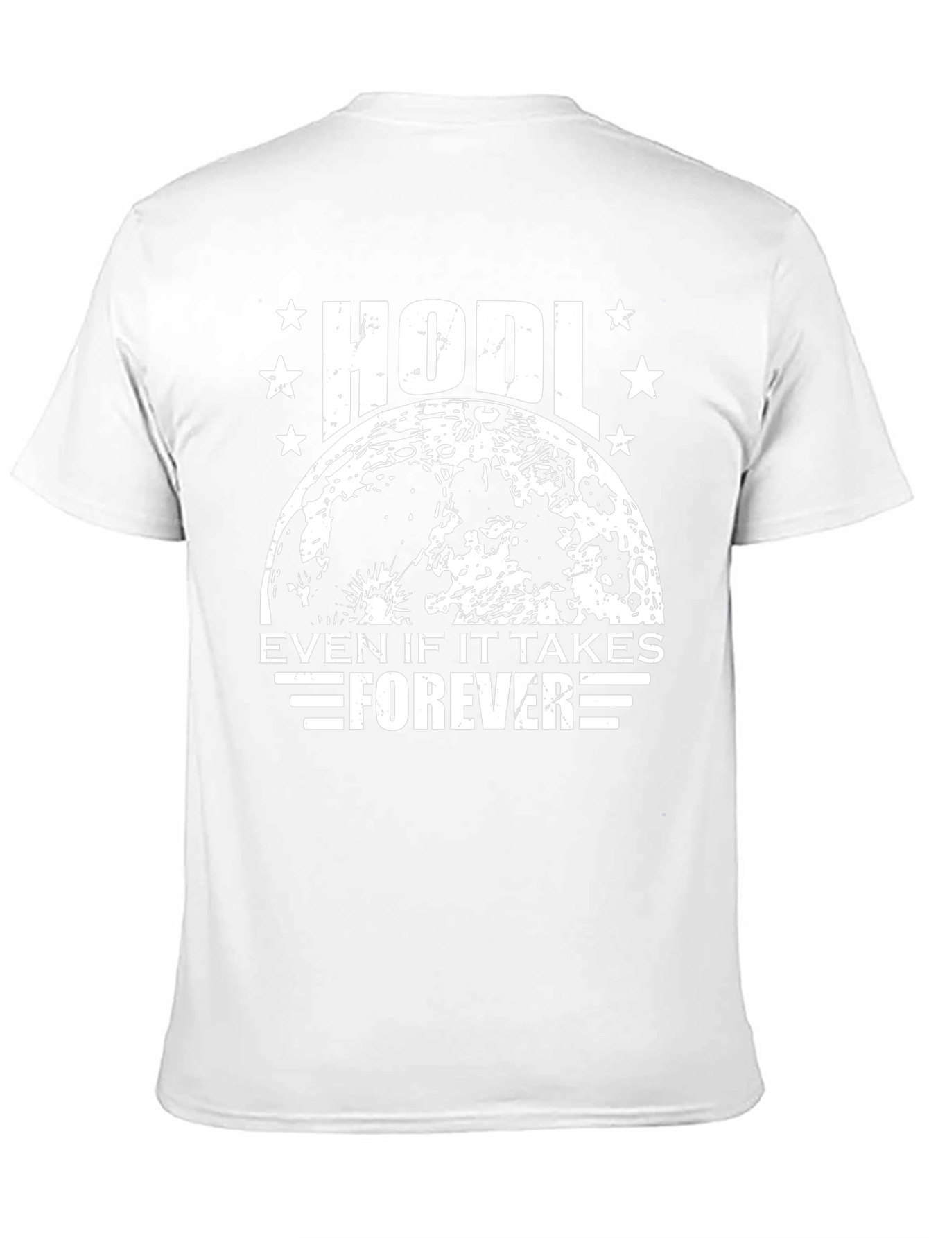 HODL Crypto T-Shirt - Moon Design