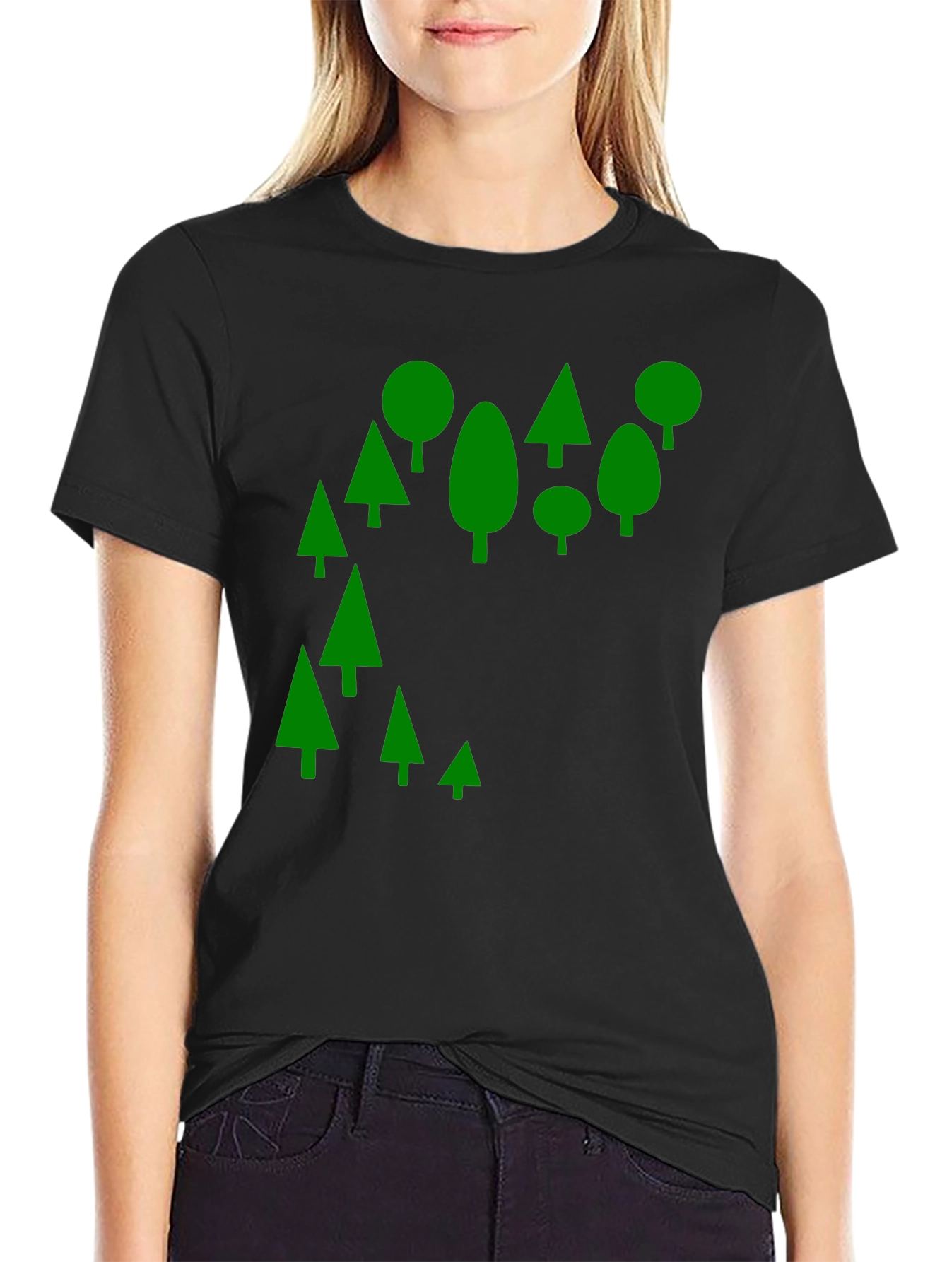 Green Forest Tee - Stylish Nature Design