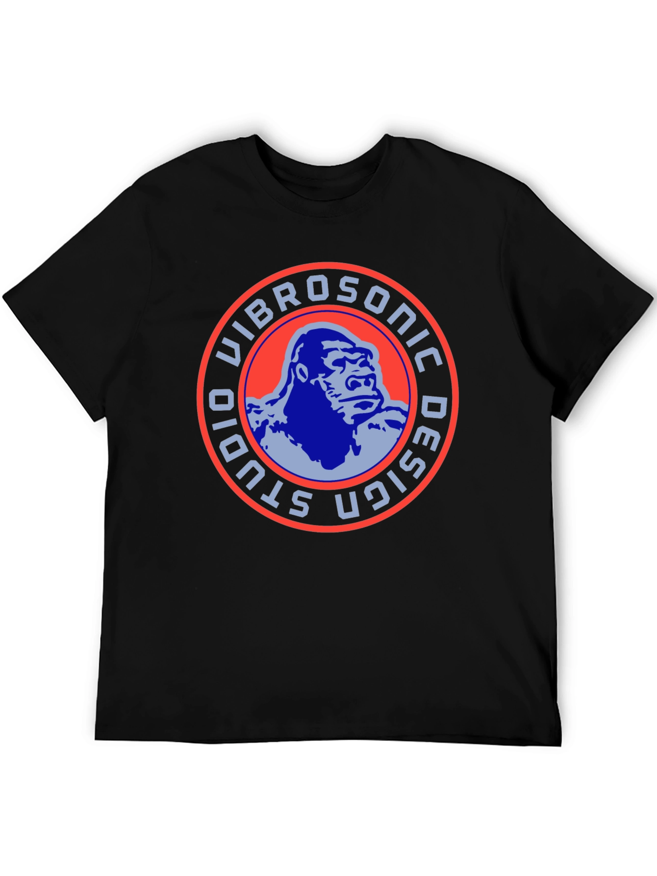 Vibrosonic Studio Design Gorilla Graphic Tee - Black