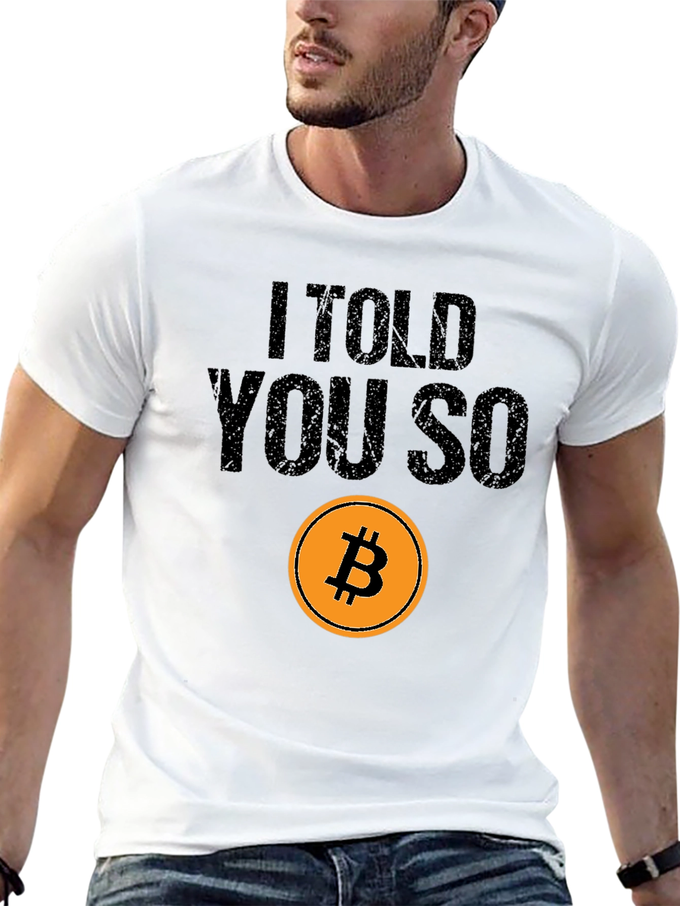 Bitcoin I Told You So Black T-Shirt