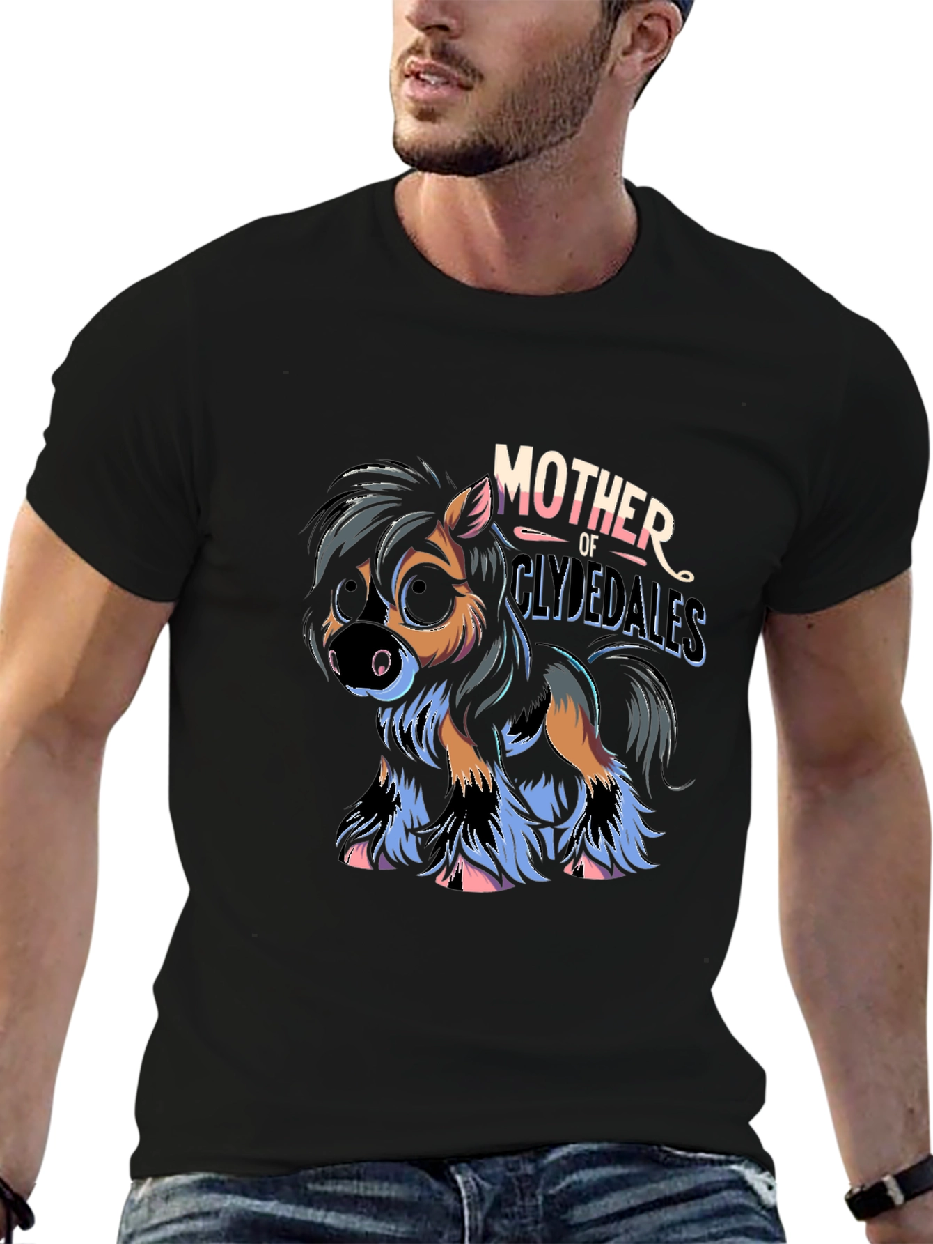Mother of Clydesdales T-Shirt - Horse Lover Tee