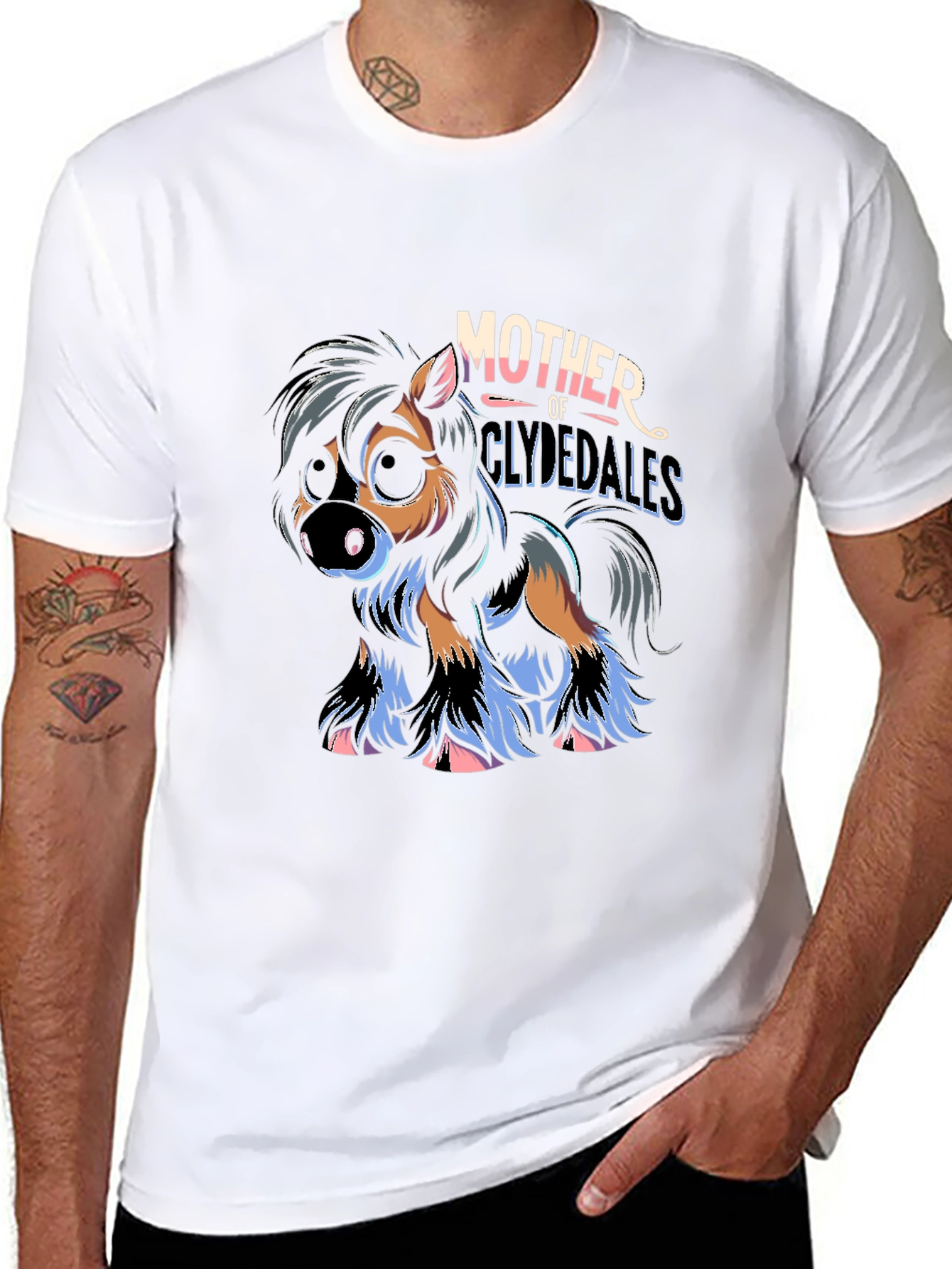 Mother of Clydesdales T-Shirt - Horse Lover Tee