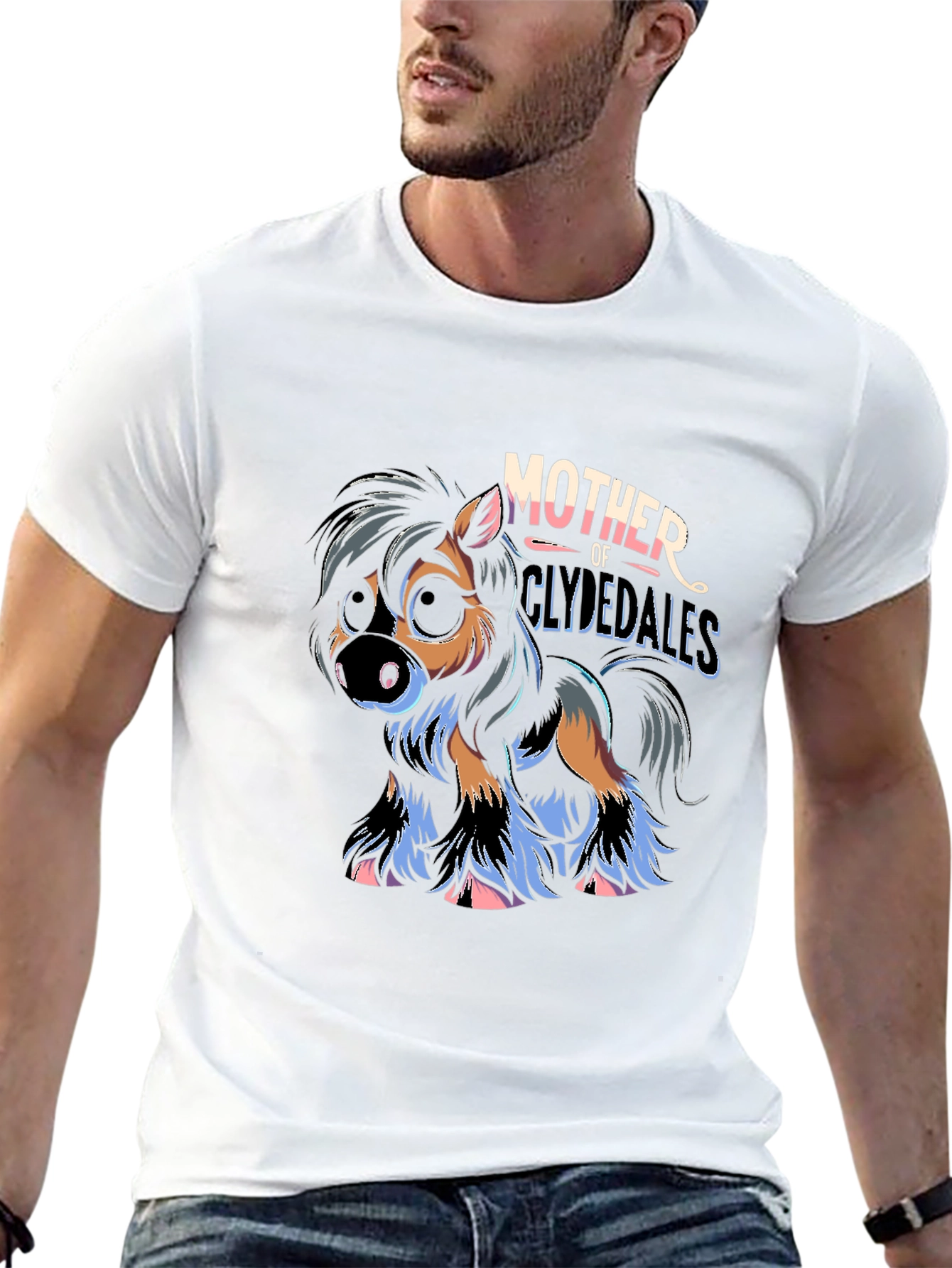 Mother of Clydesdales T-Shirt - Horse Lover Tee