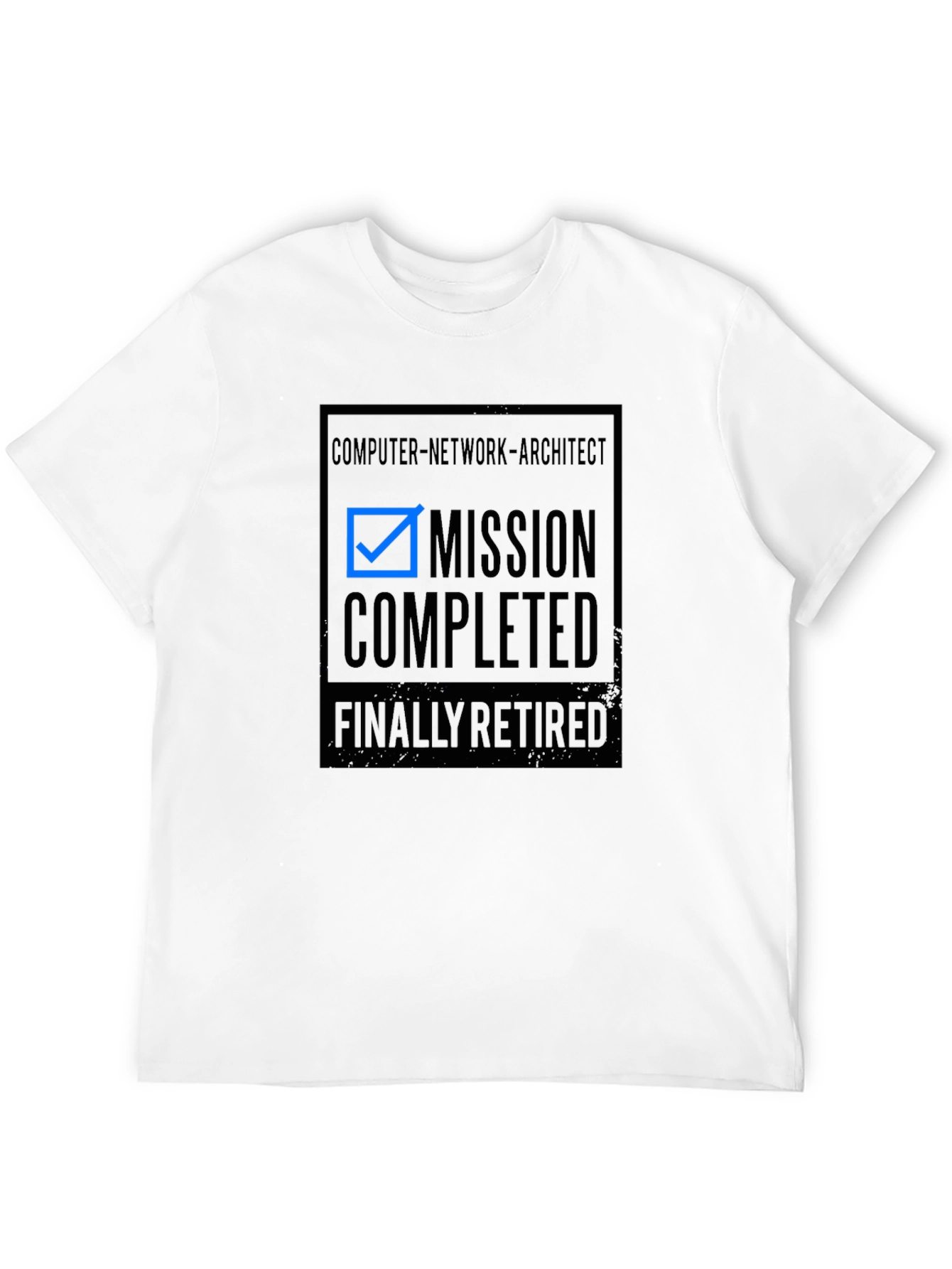 Mission Completed Retired Computer Network Architect T-Shirt