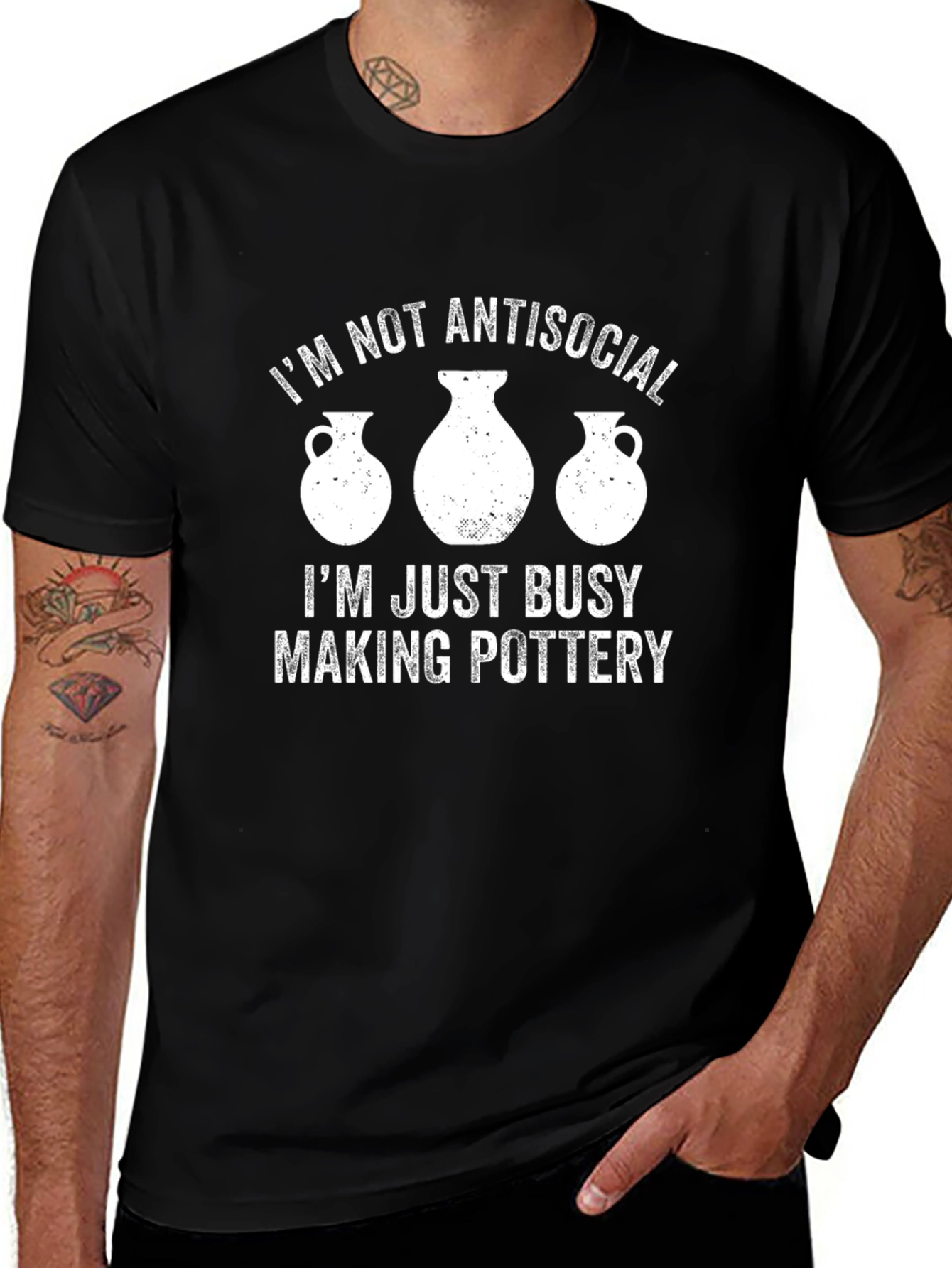 Pottery T-Shirt - Antisocial Potter Tee