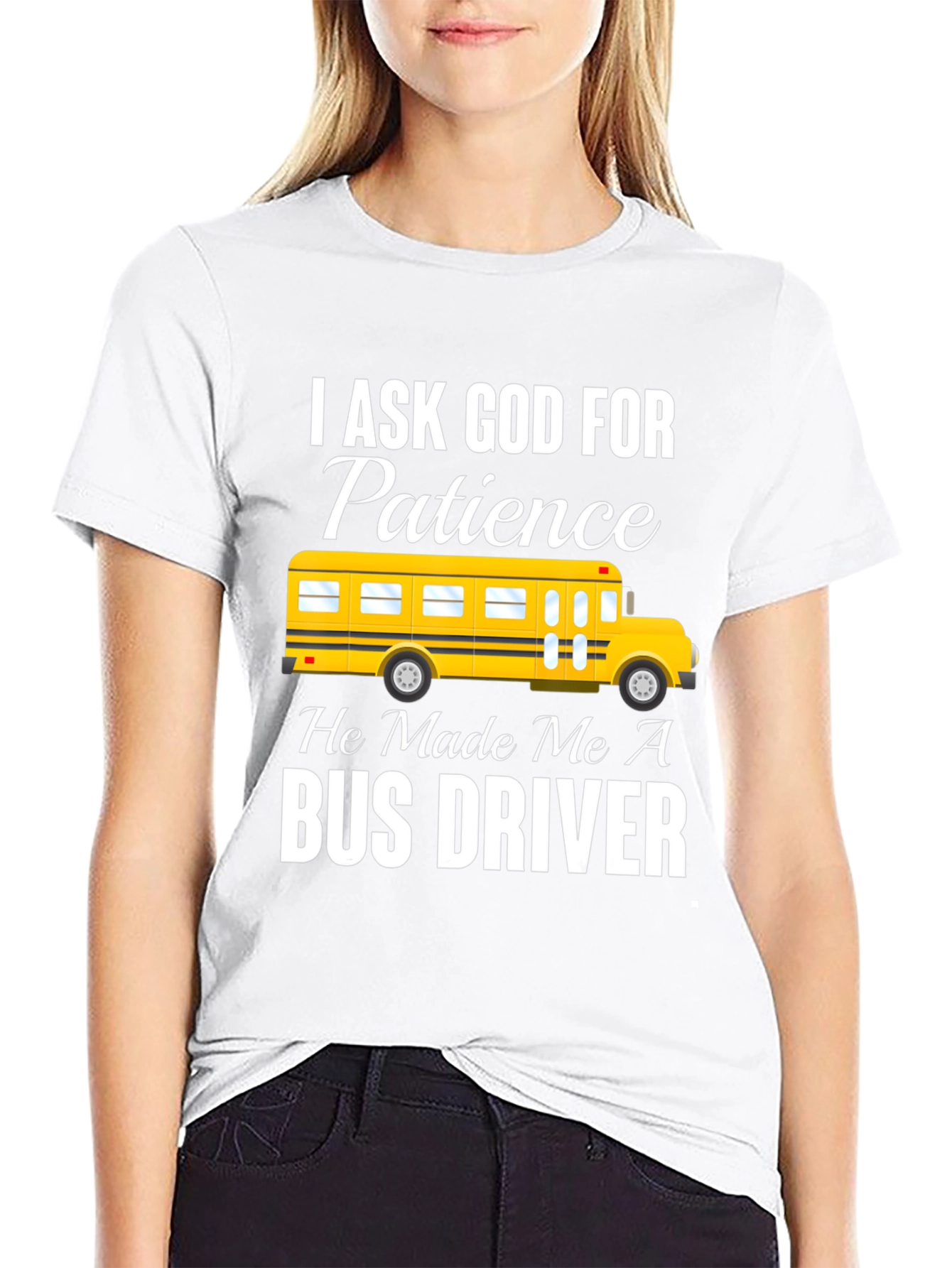 Bus Driver Patience Graphic Tee