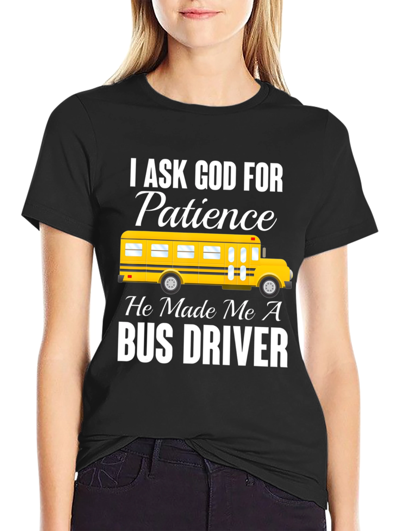 Bus Driver Patience Graphic Tee