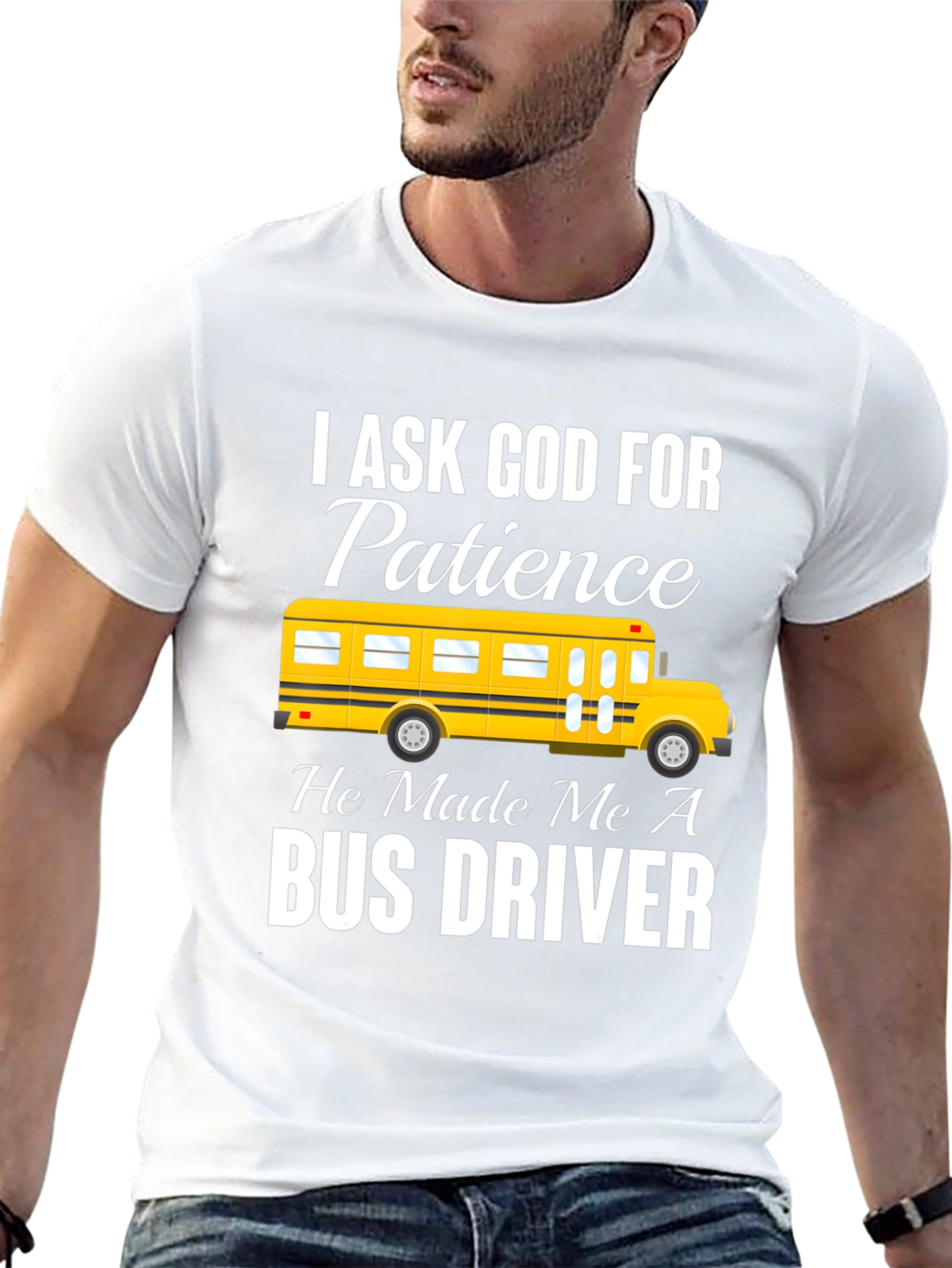 Bus Driver Patience Graphic Tee