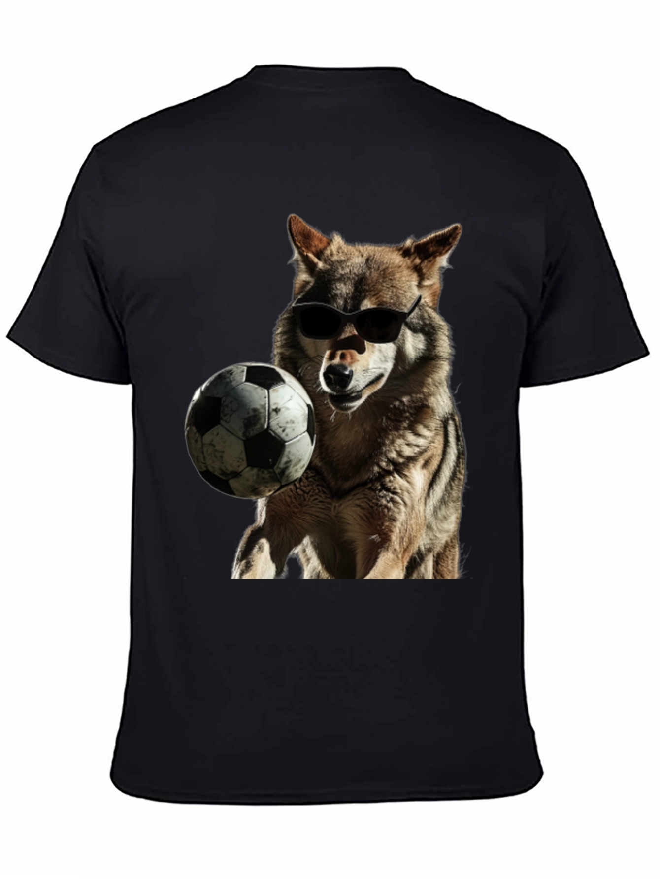 Cool Wolf Soccer T-Shirt