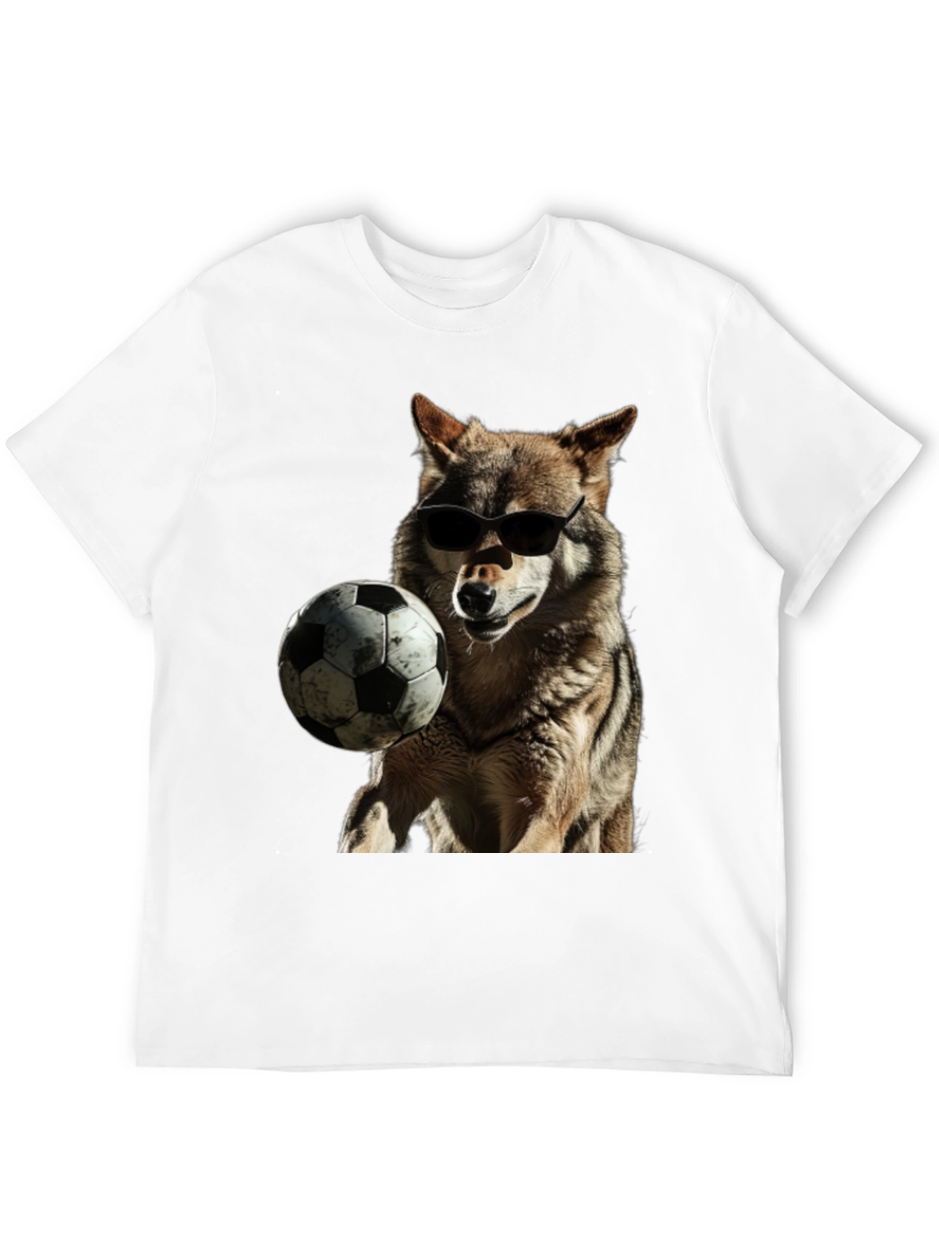 Cool Wolf Soccer T-Shirt