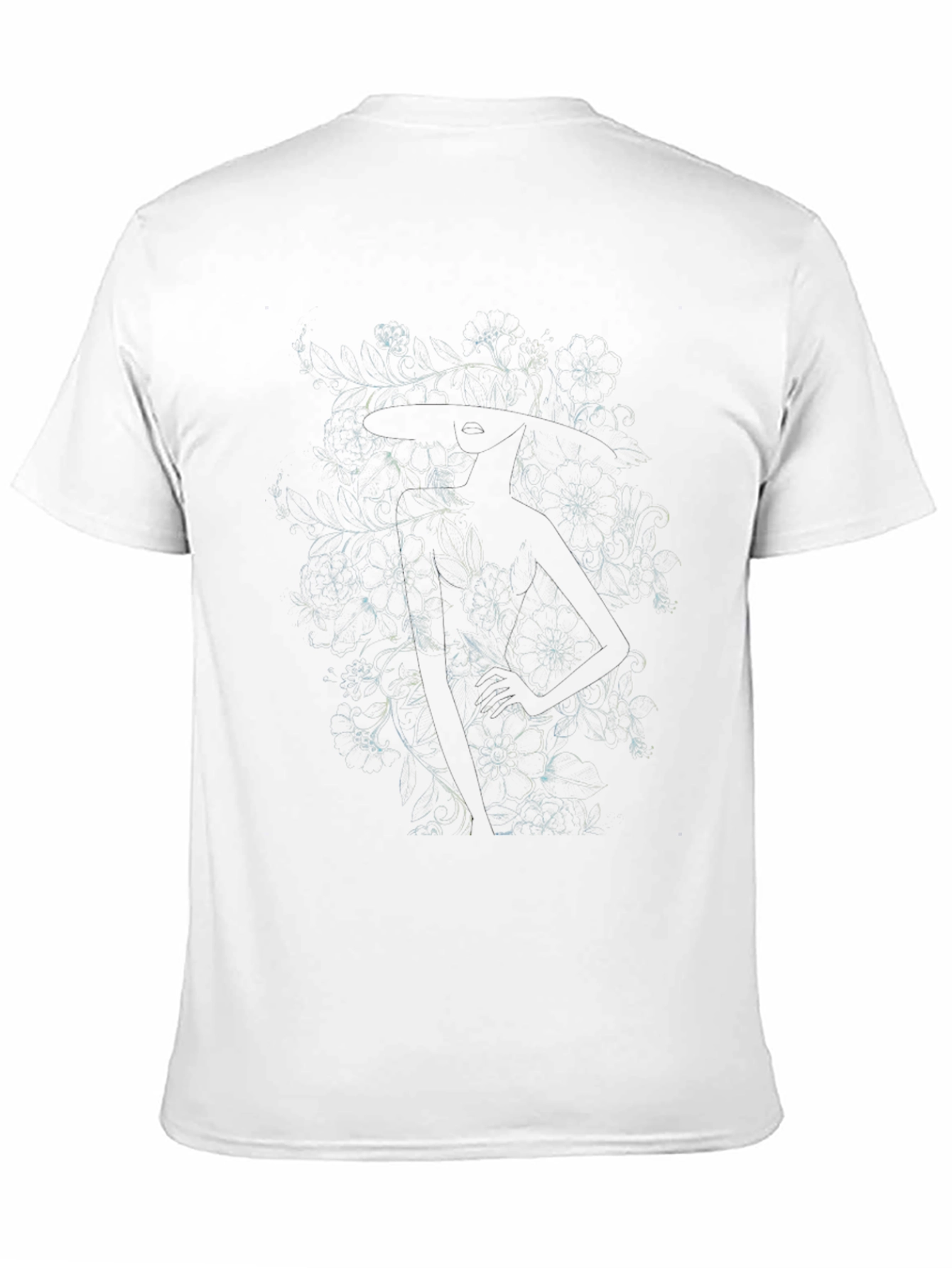 Abstract Neuron Graphic Black T-Shirt