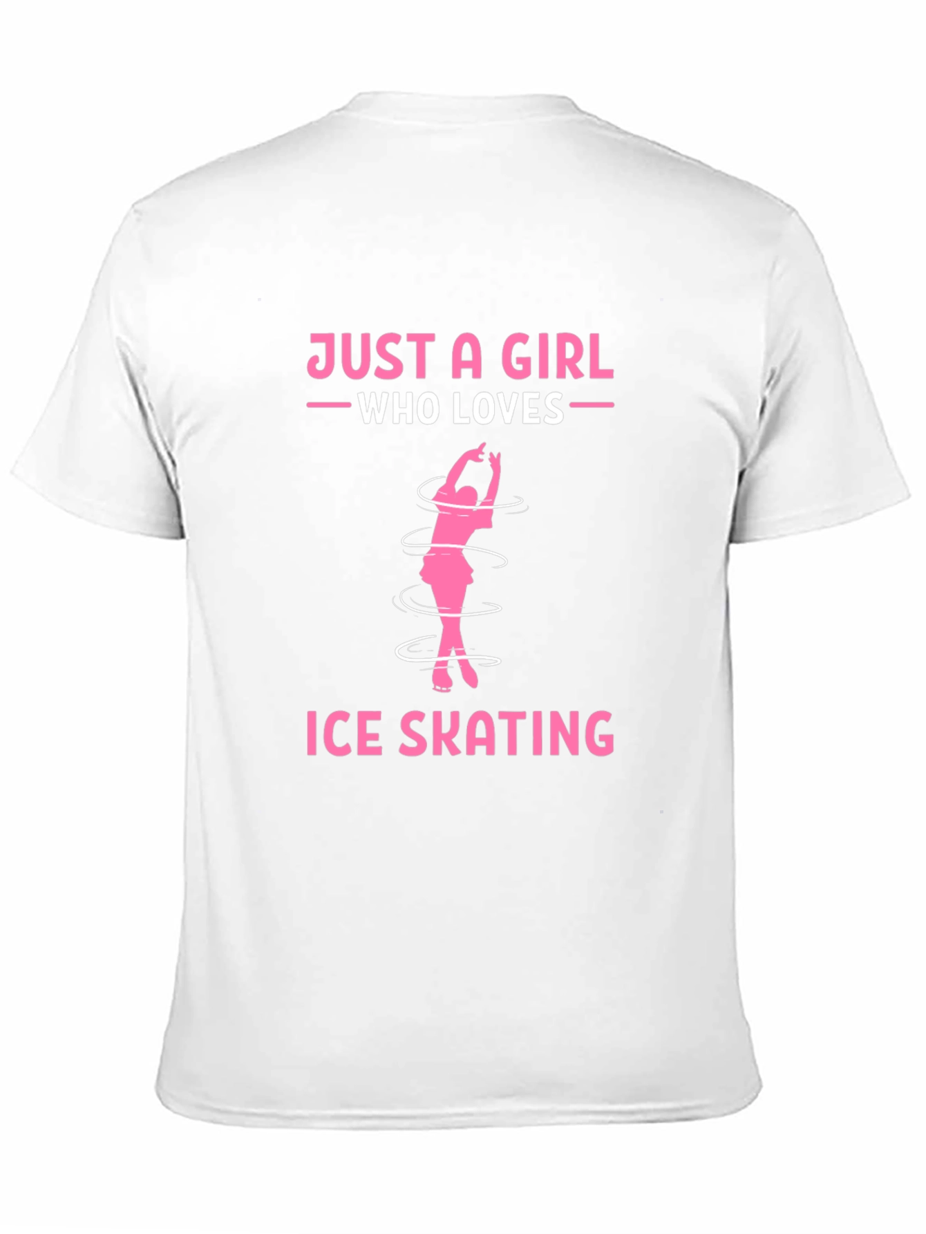 Just a Girl Who Loves Ice Skating T-Shirt
