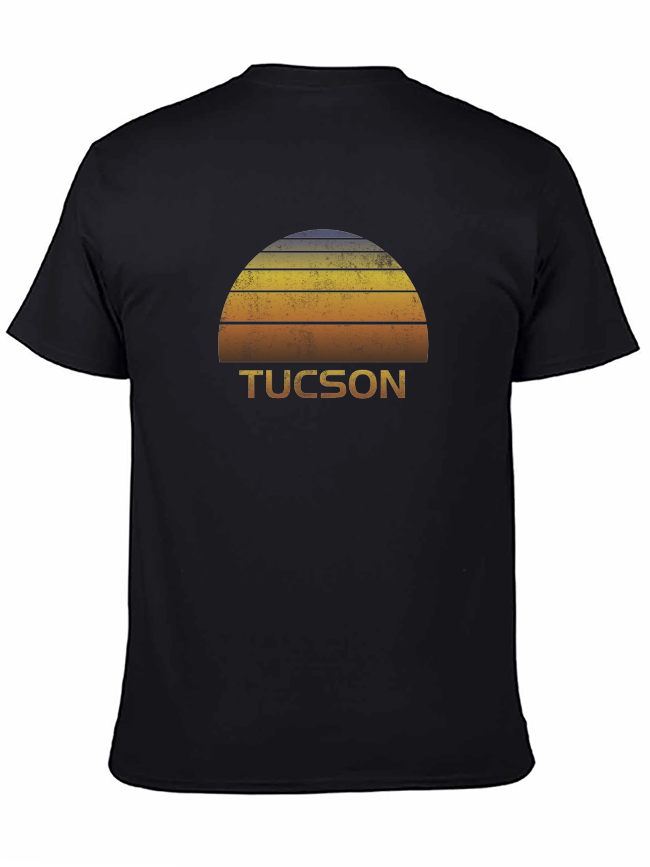 Retro Tucson Sunset Graphic Tee - Arizona Souvenir Shirt