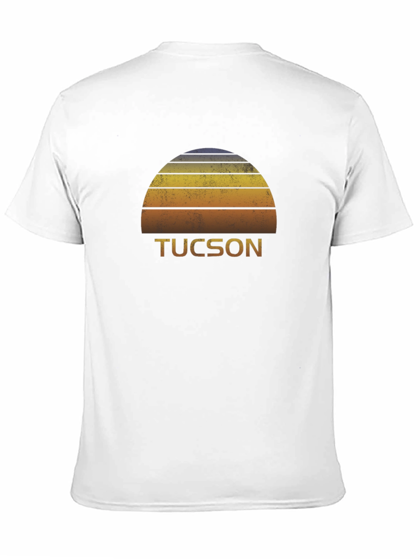 Retro Tucson Sunset Graphic Tee - Arizona Souvenir Shirt
