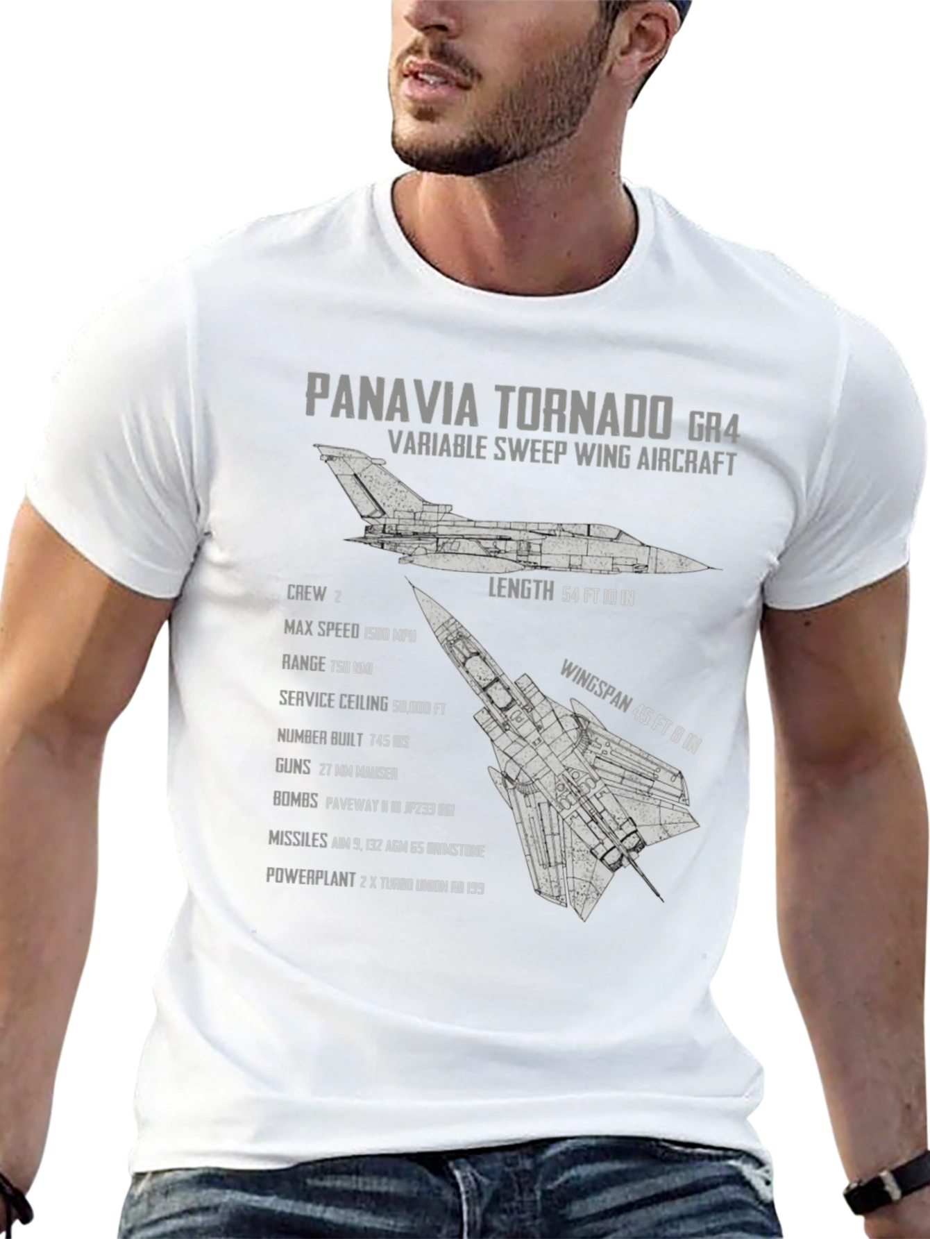 Panavia Tornado GR4 Blueprint T-Shirt