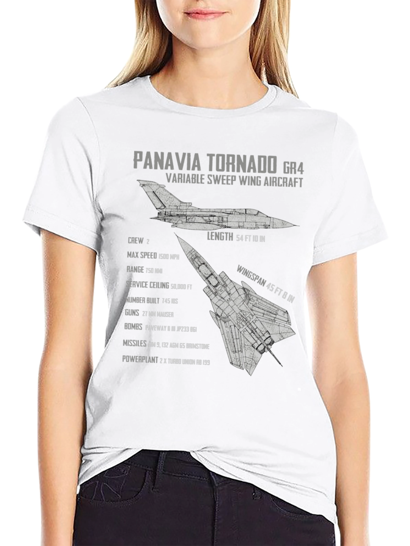 Panavia Tornado GR4 Blueprint T-Shirt