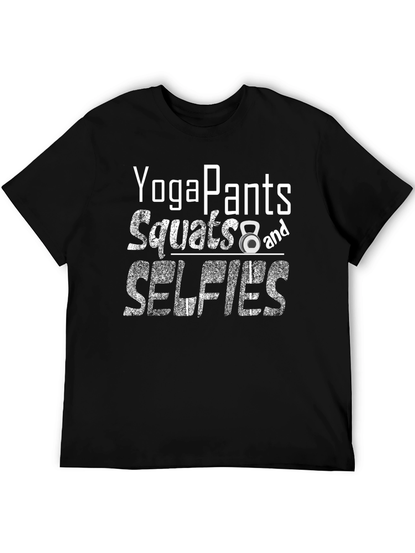 Yoga Pants Squats & Selfies Graphic Tee