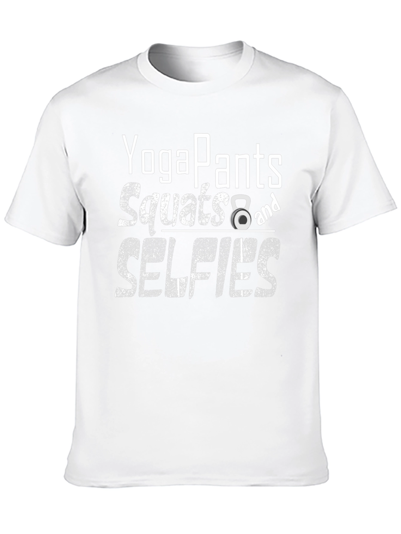 Yoga Pants Squats & Selfies Graphic Tee