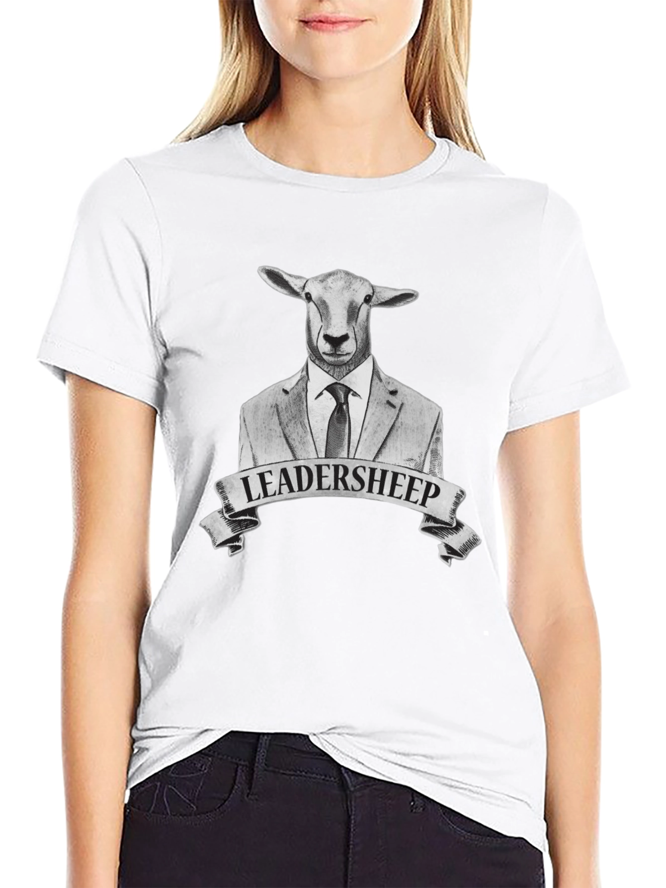 Leadersheep Graphic Tee - Black