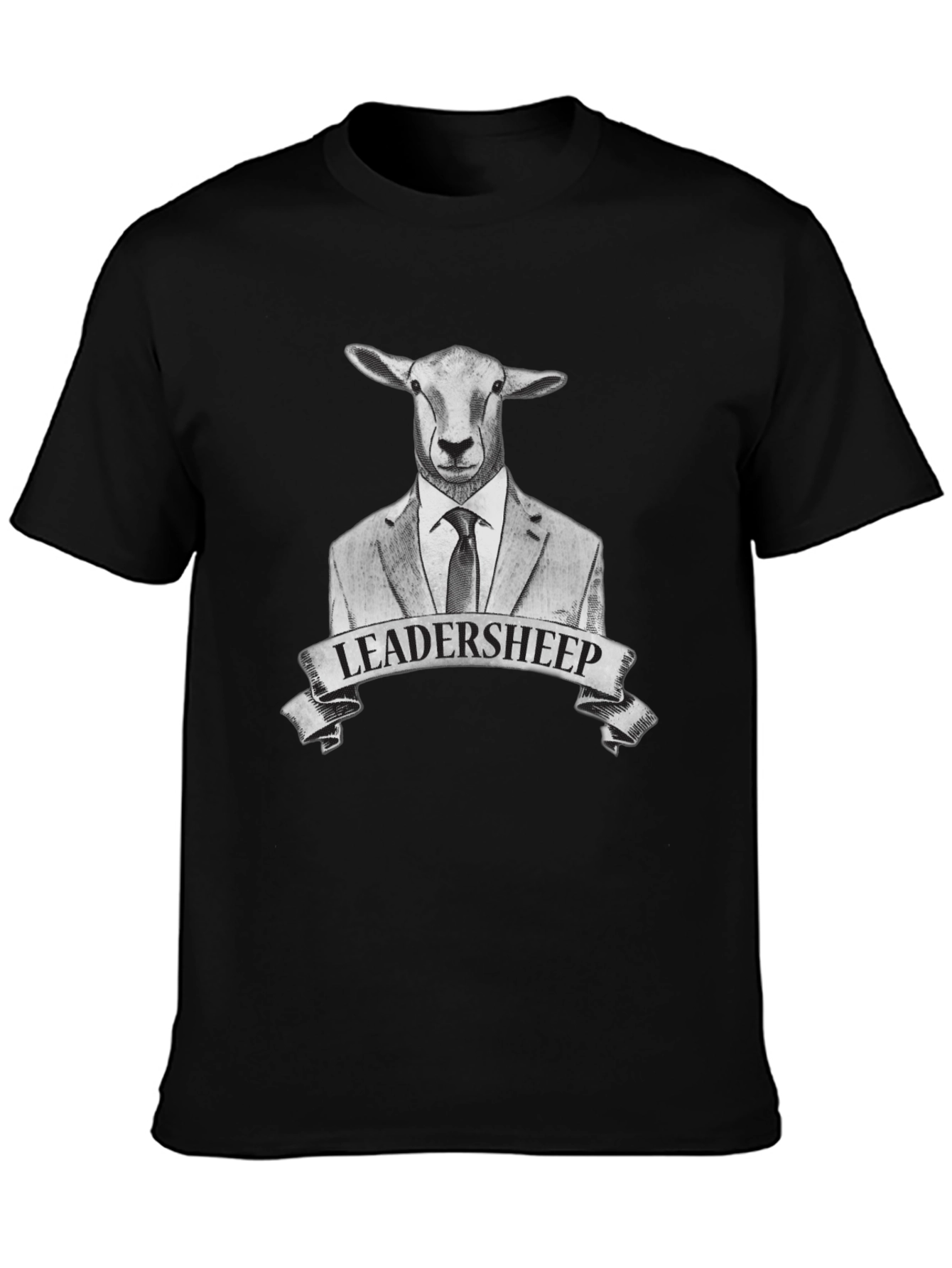 Leadersheep Graphic Tee - Black