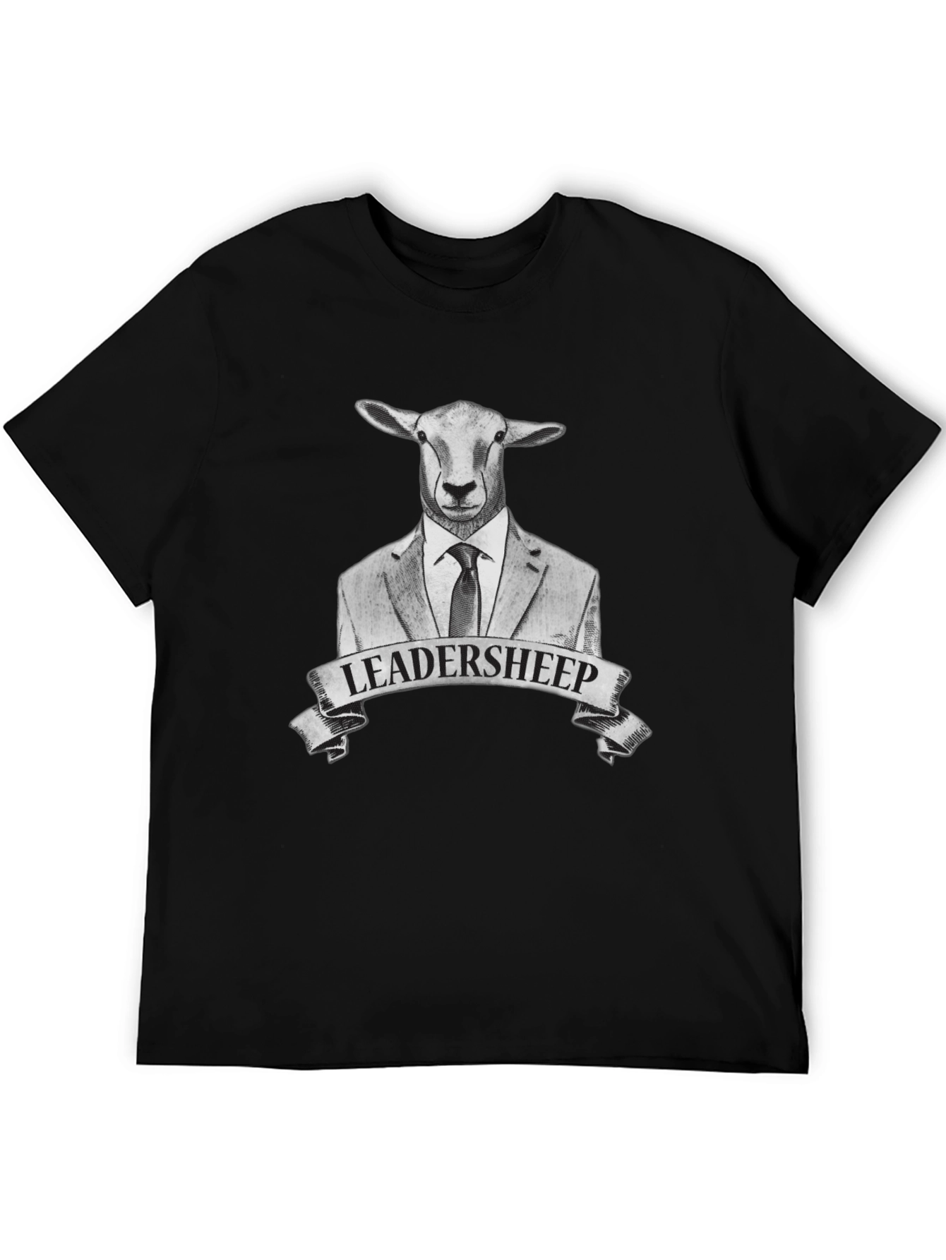Leadersheep Graphic Tee - Black