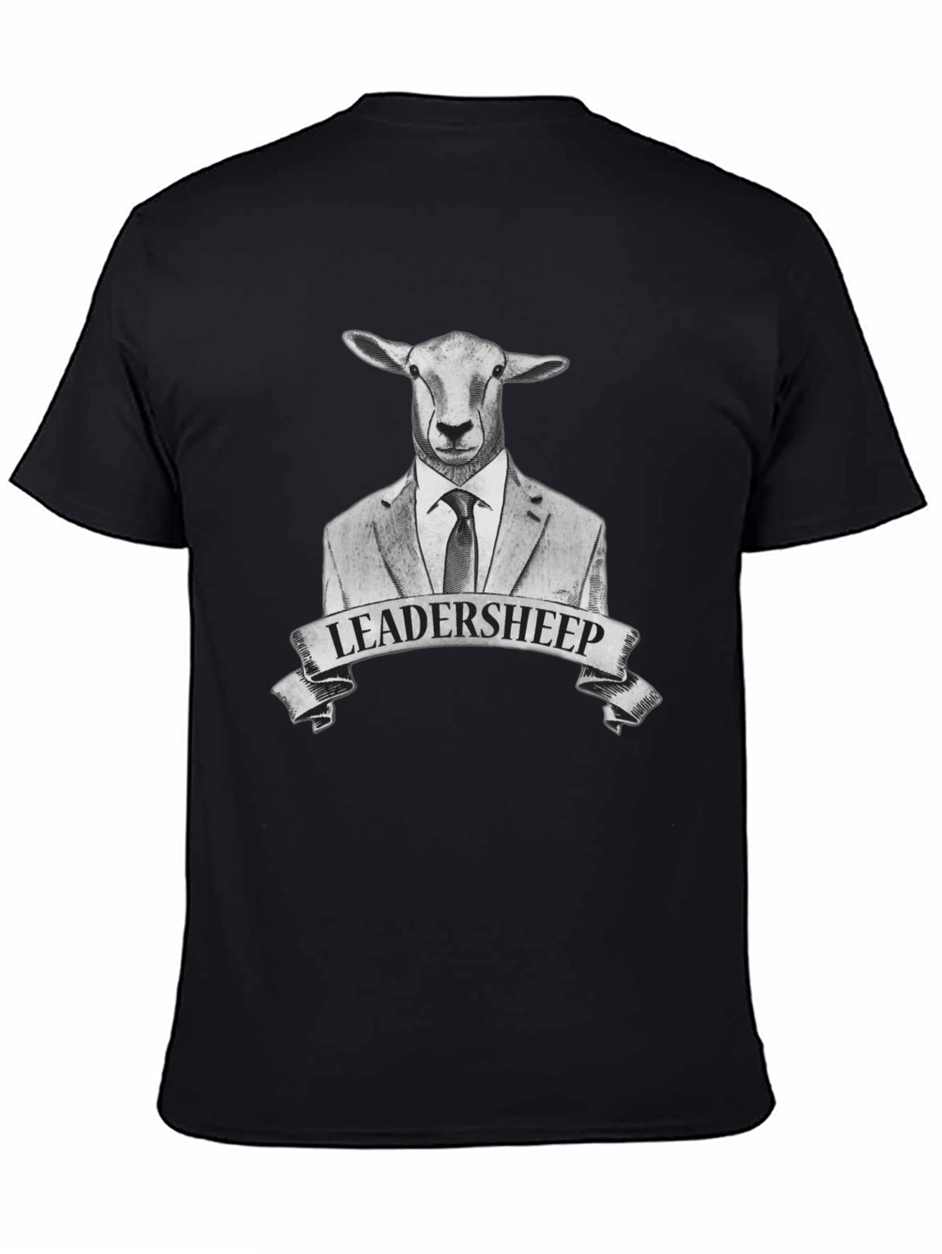 Leadersheep Graphic Tee - Black