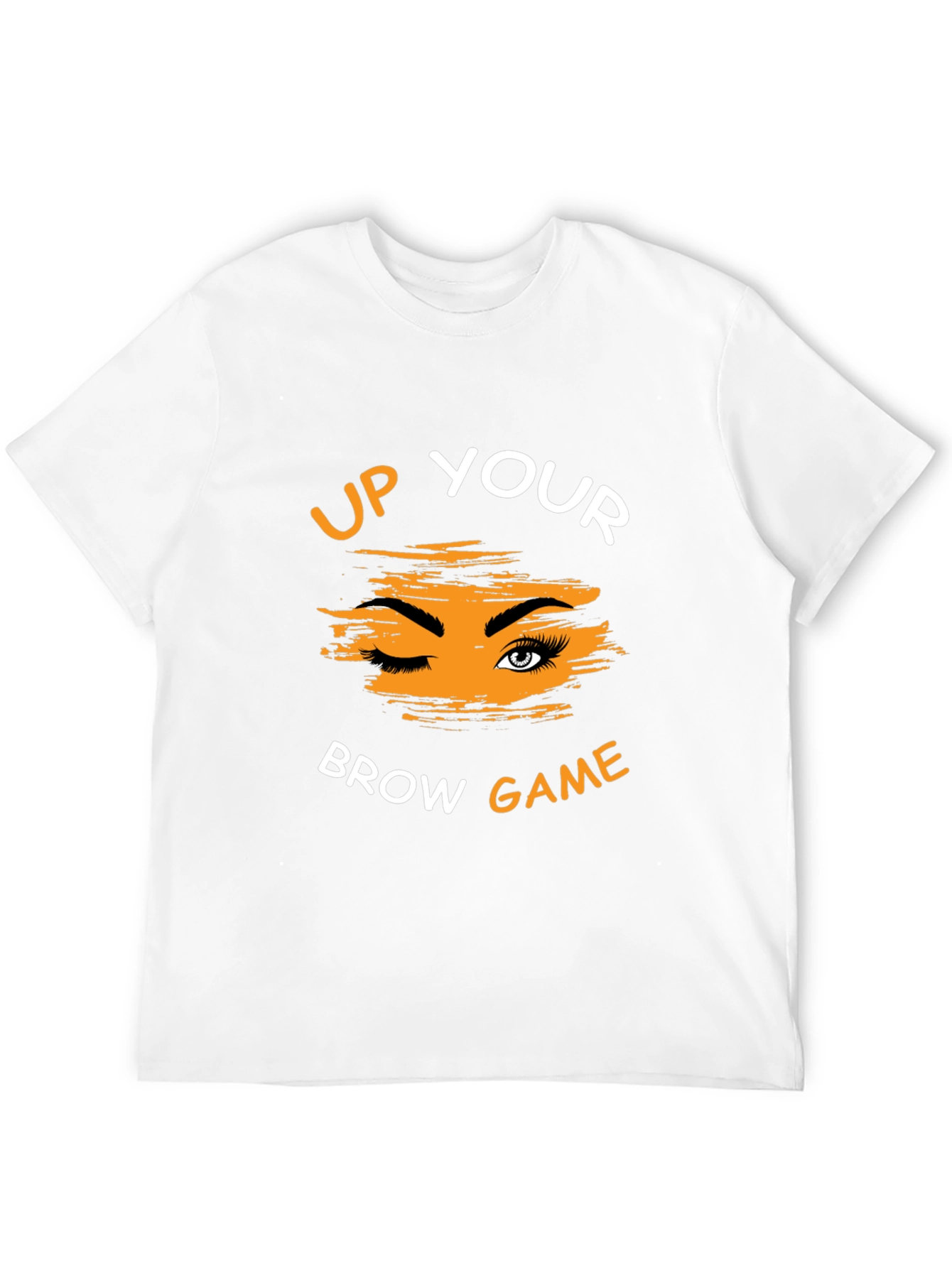 Up Your Brow Game Graphic Tee - Unisex