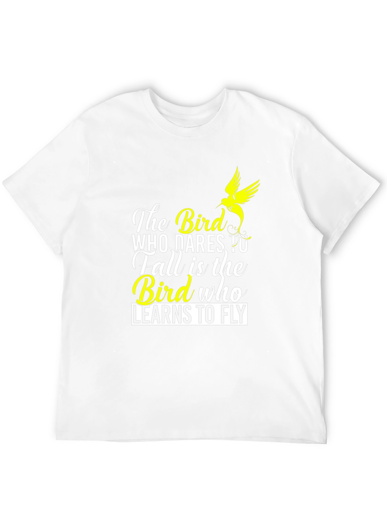 The Bird Who Dares to Fall Graphic Tee
